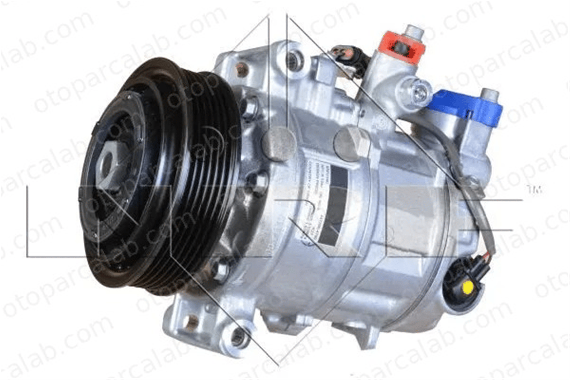 NRF 32864 Klima Kompresörü BMW 1 3 64529222308 9222308