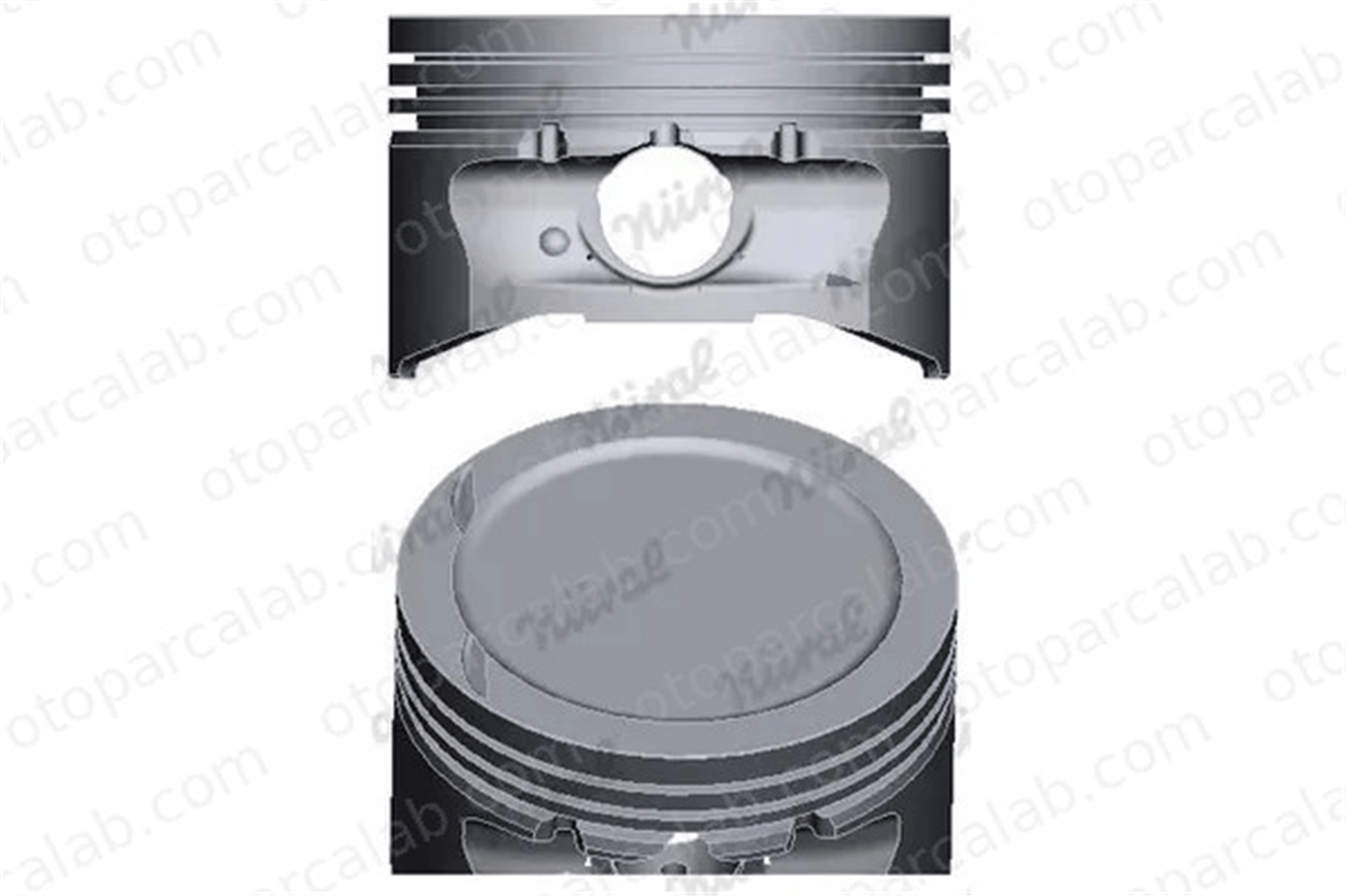 NURAL 87-10910-010 Piston (90.90MM-STD) NÜRAL 87-10910-010 MERCEDES-BENZ SPRINTER 3-t Minibüs/Otobüs SPRINTER 3-t Panelvan/Van A1110302818 1110302818