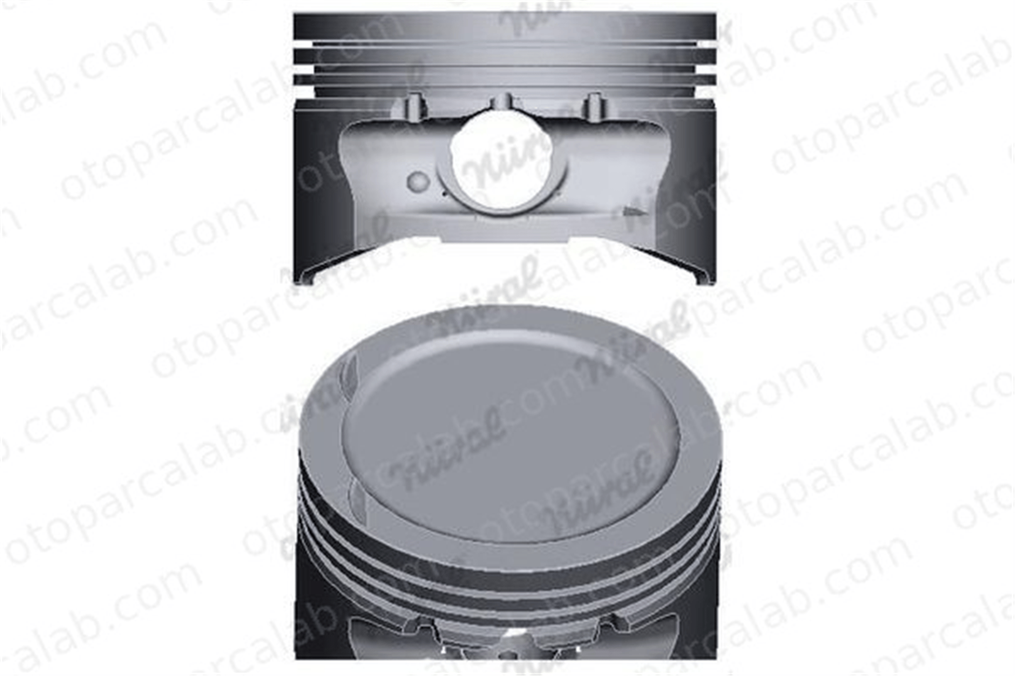NURAL 87-10910-710 Piston (91.40MM-STD) NÜRAL 87-10910-710 MERCEDES-BENZ SPRINTER 3-t Minibüs/Otobüs SPRINTER 3-t Panelvan/Van A1110302918 1110302918