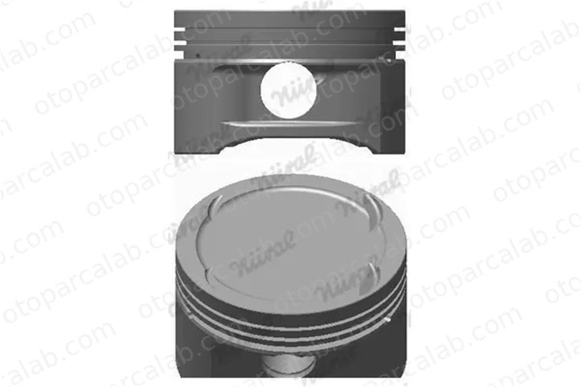 NURAL 87-119000-00 Piston (89.90MM-STD) NÜRAL 87-119000-00 MERCEDES-BENZ E-SERISI E-SERISI T-Model A1120303717 1120300617