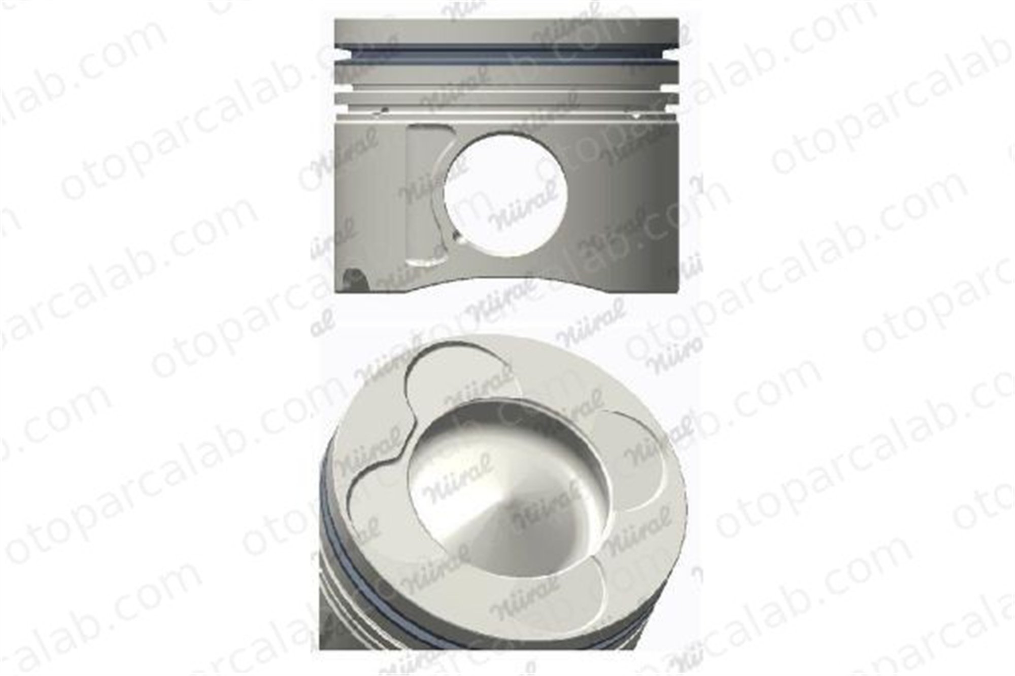 NURAL 87-70224-STD Piston (84.00MM-STD) NÜRAL 87-70224-STD BMW 5 5 Touring 11247790515
