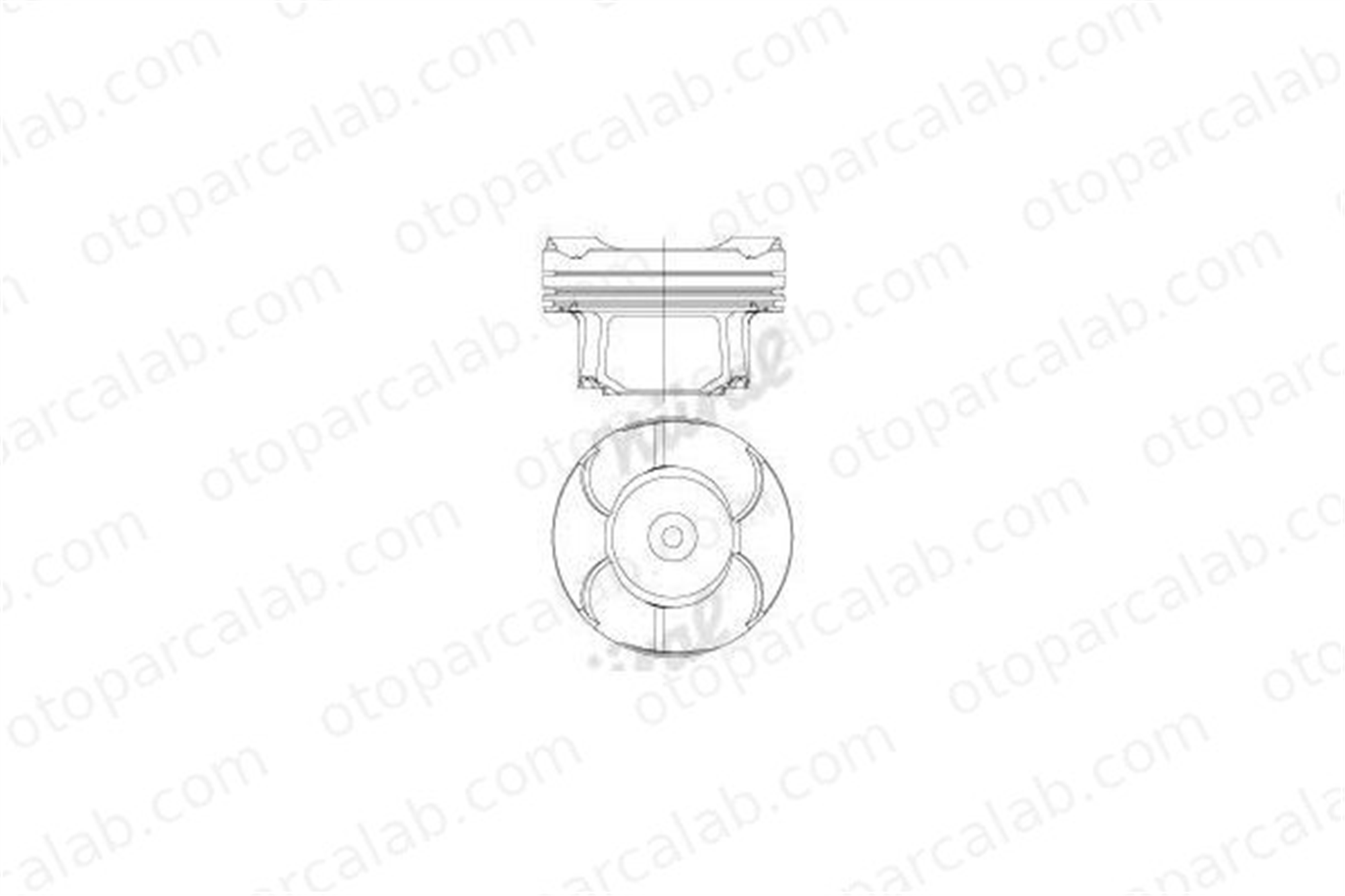 NURAL 87-70273-050 Piston (84.50MM-0.50) NÜRAL 87-70273-050 BMW 1 3 11257640166