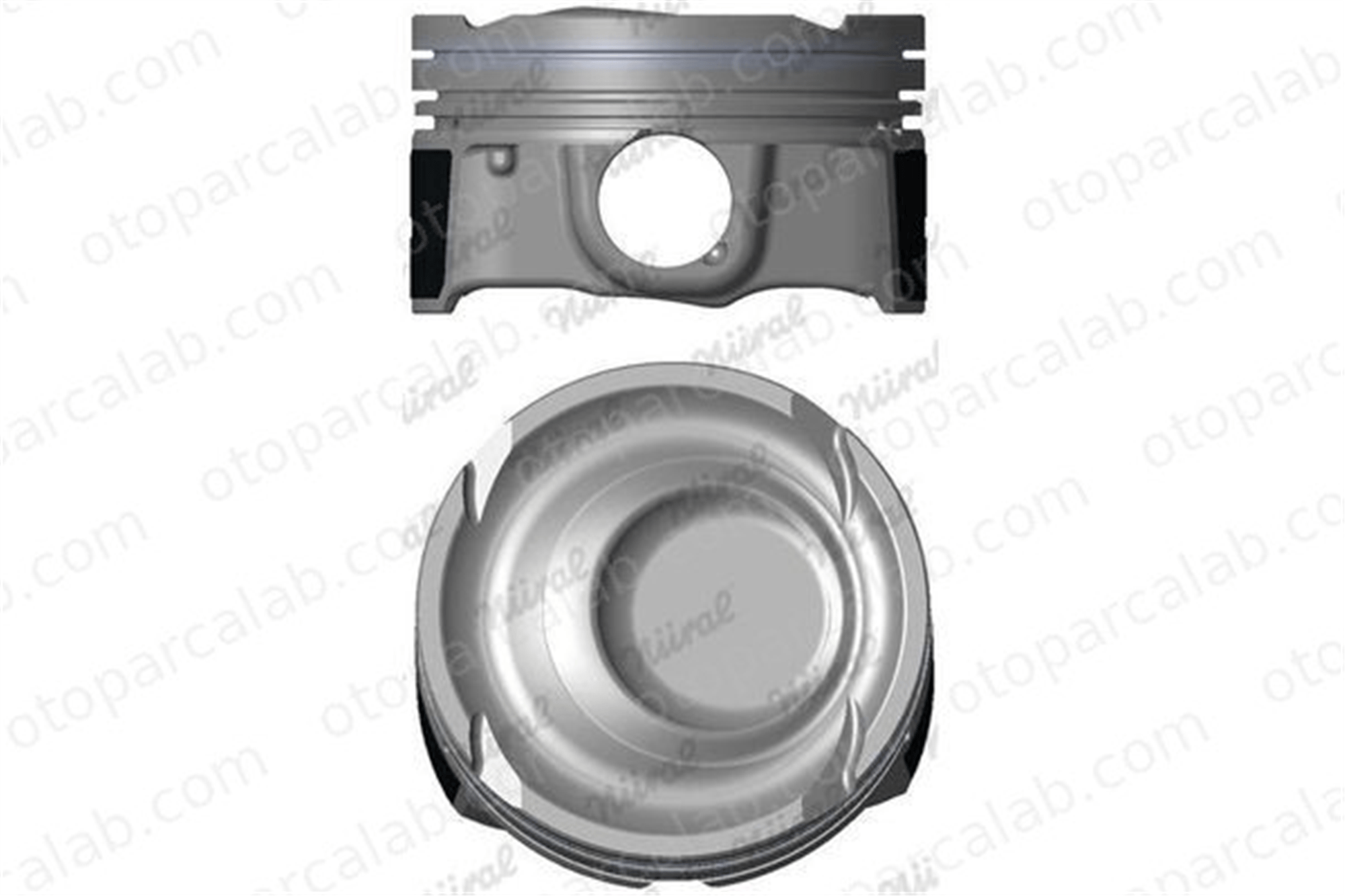 NURAL 87-71116-050 Piston (77.50MM-0.50) NÜRAL 87-71116-050 HYUNDAI KONA TUCSON 230412BAA0