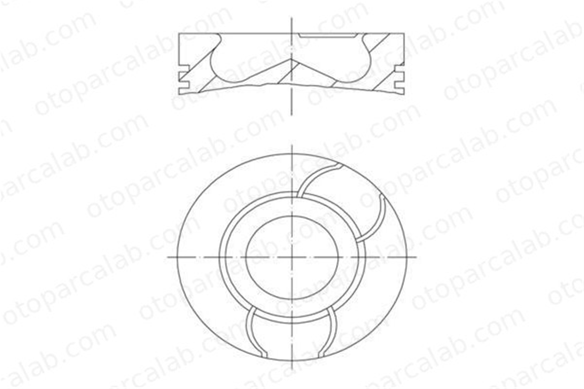 NURAL 87-71120-STD Piston (91.00MM-STD) NÜRAL 87-71120-STD HYUNDAI H-1 / STAREX Minibüs/Otobüs H-1 Cargo 234104A920