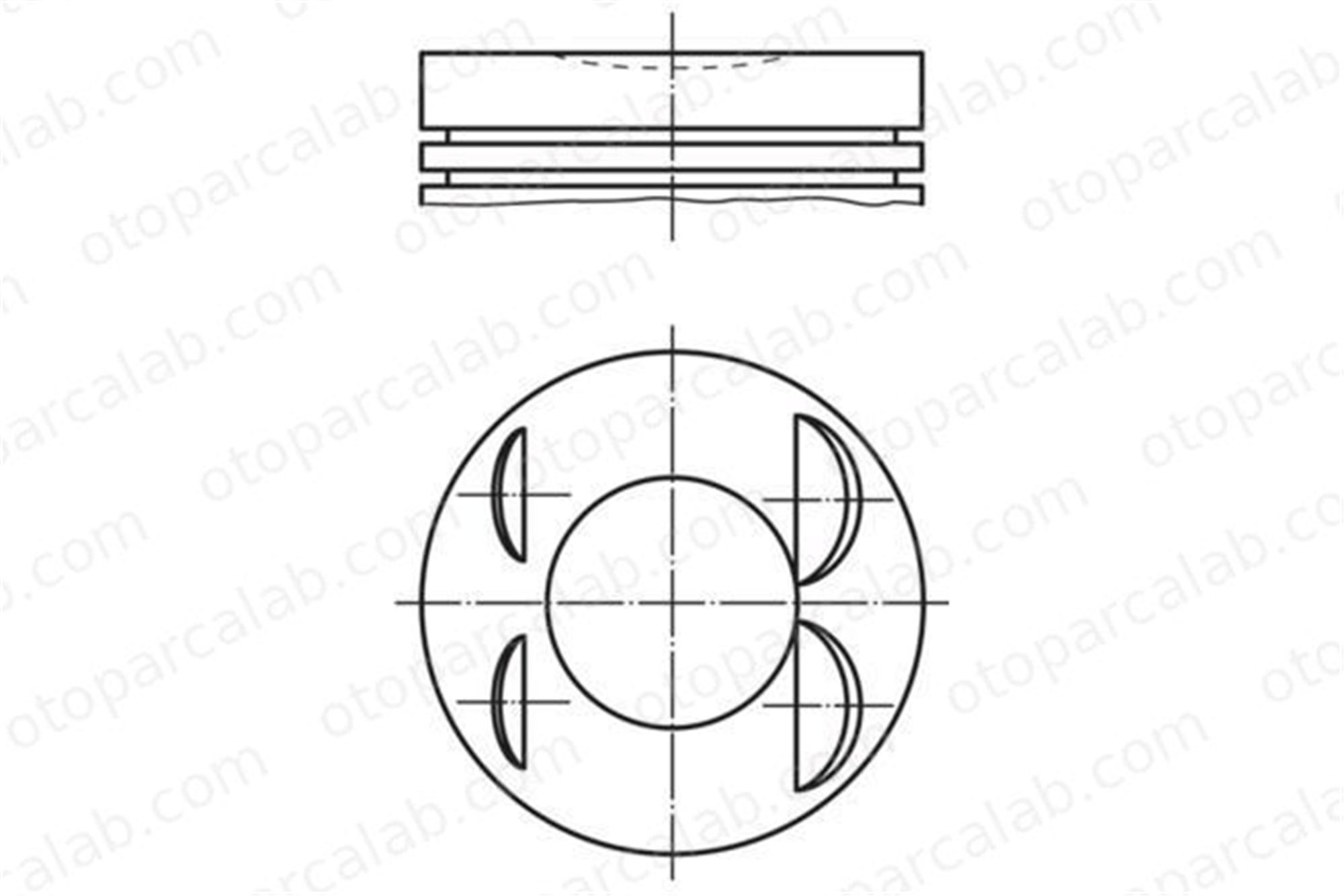 NURAL 87-71972-050 Piston (72.20MM-0.50) NÜRAL 87-71972-050 DACIA DUSTER DOKKER Express Kasa/büyük limuzin 120A11396R 120A17936R