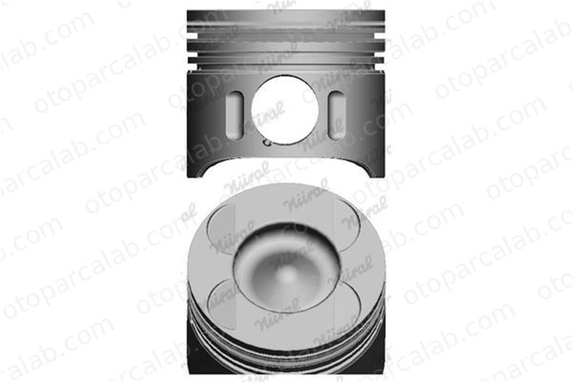 NURAL 87-72591-STD Piston (88.00MM-STD) NÜRAL 87-72591-STD MERCEDES-BENZ E-SERISI T-Model C-SERISI T-Model A6460300517 6460300517