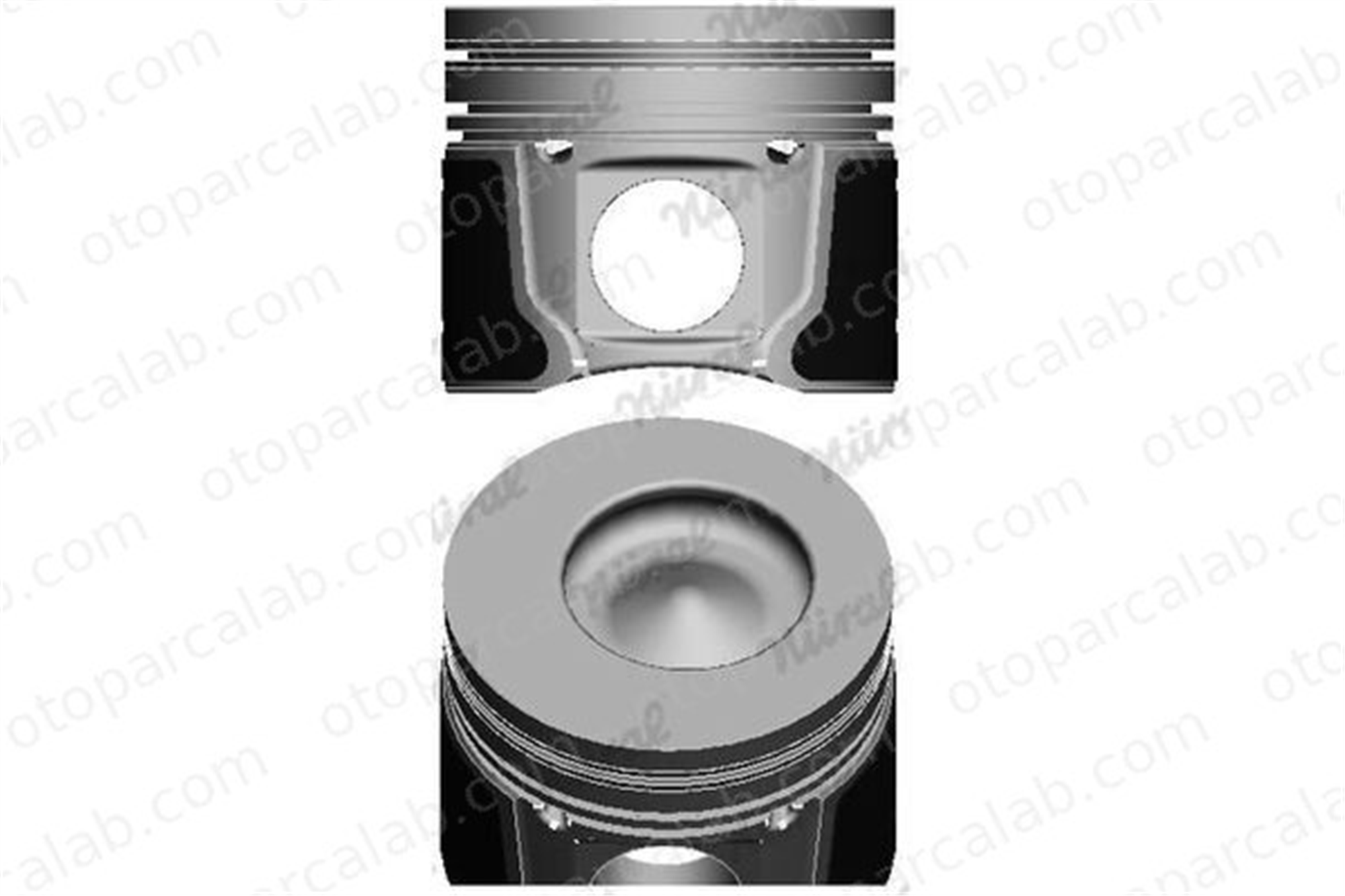NURAL 87-72763-050 Piston (82.50MM-0.50) NÜRAL 87-72763-050 FORD C-MAX FOCUS C-MAX 6G9Q6102AA 1436606