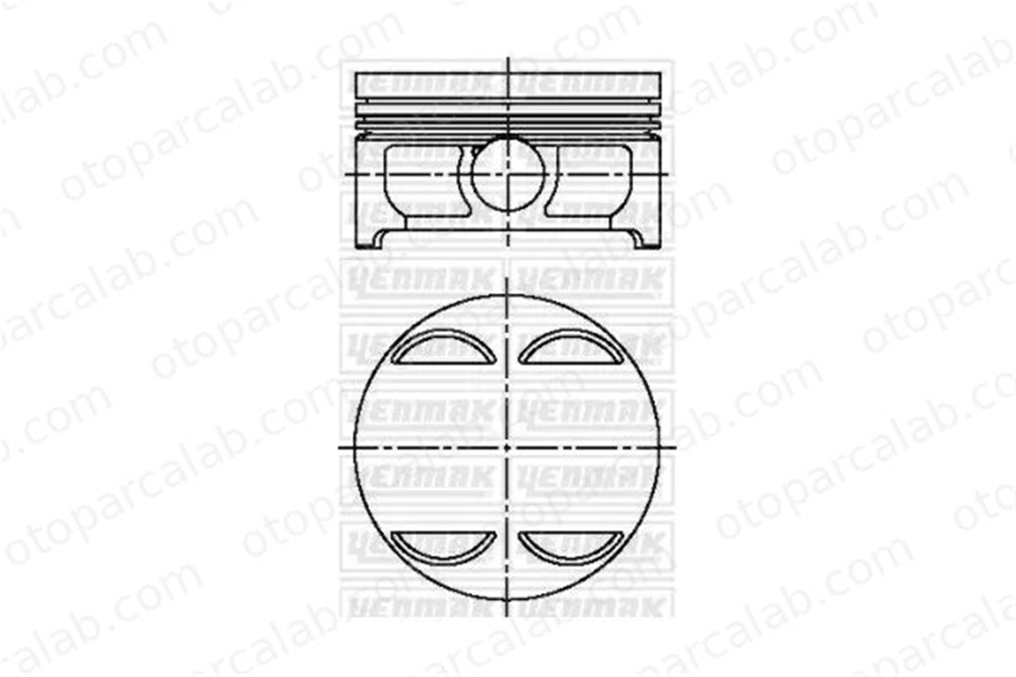 NURAL 8770206STD000G Piston (92.00MM-STD) NÜRAL 8770206STD000G BMW 5 5 Touring 11251708901 11251704500