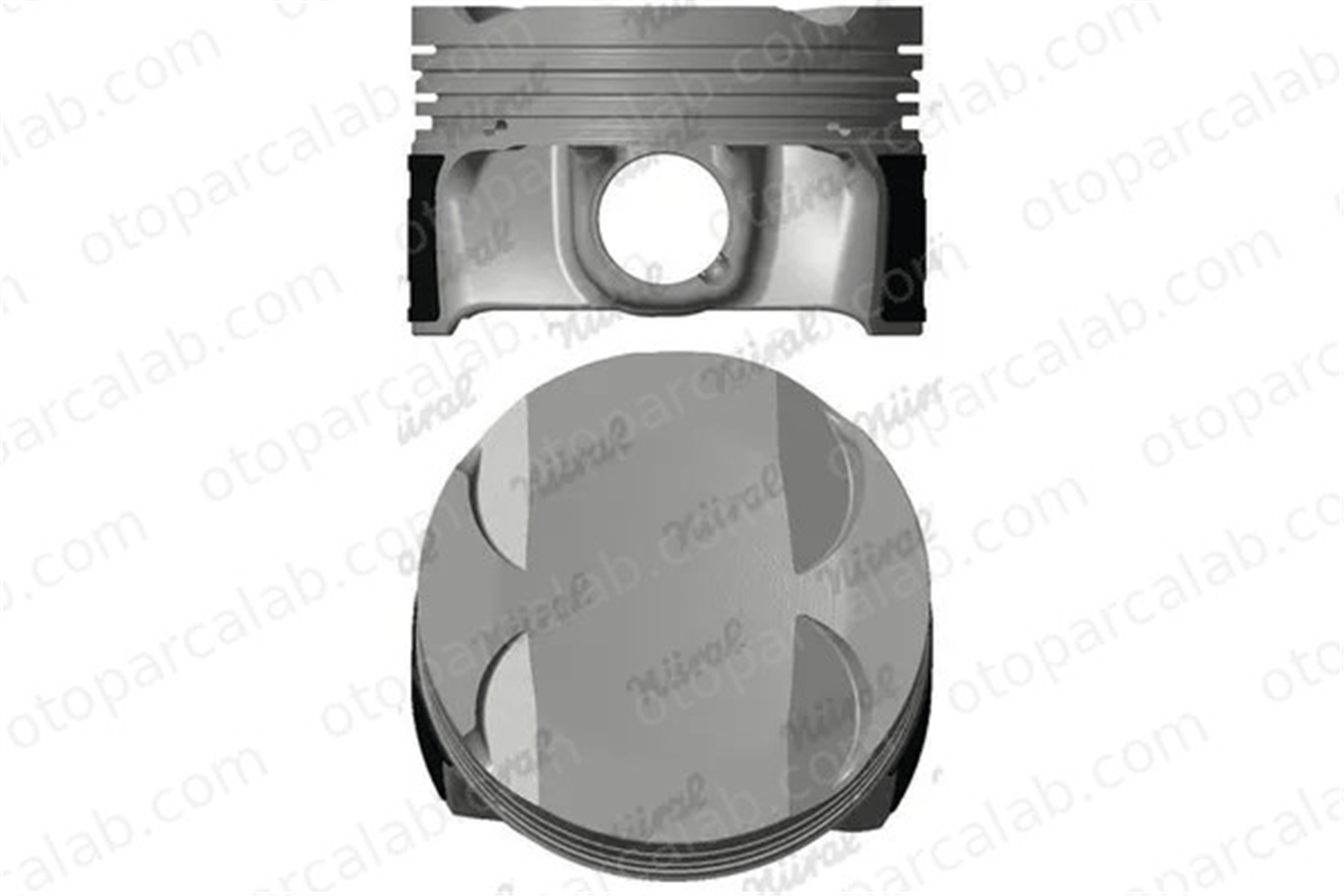 NURAL 8772152STD000G Piston (74.50MM-STD) NÜRAL 8772152STD000G AUDI A3 SEAT LEON 4E107065GL 4E107065EJ