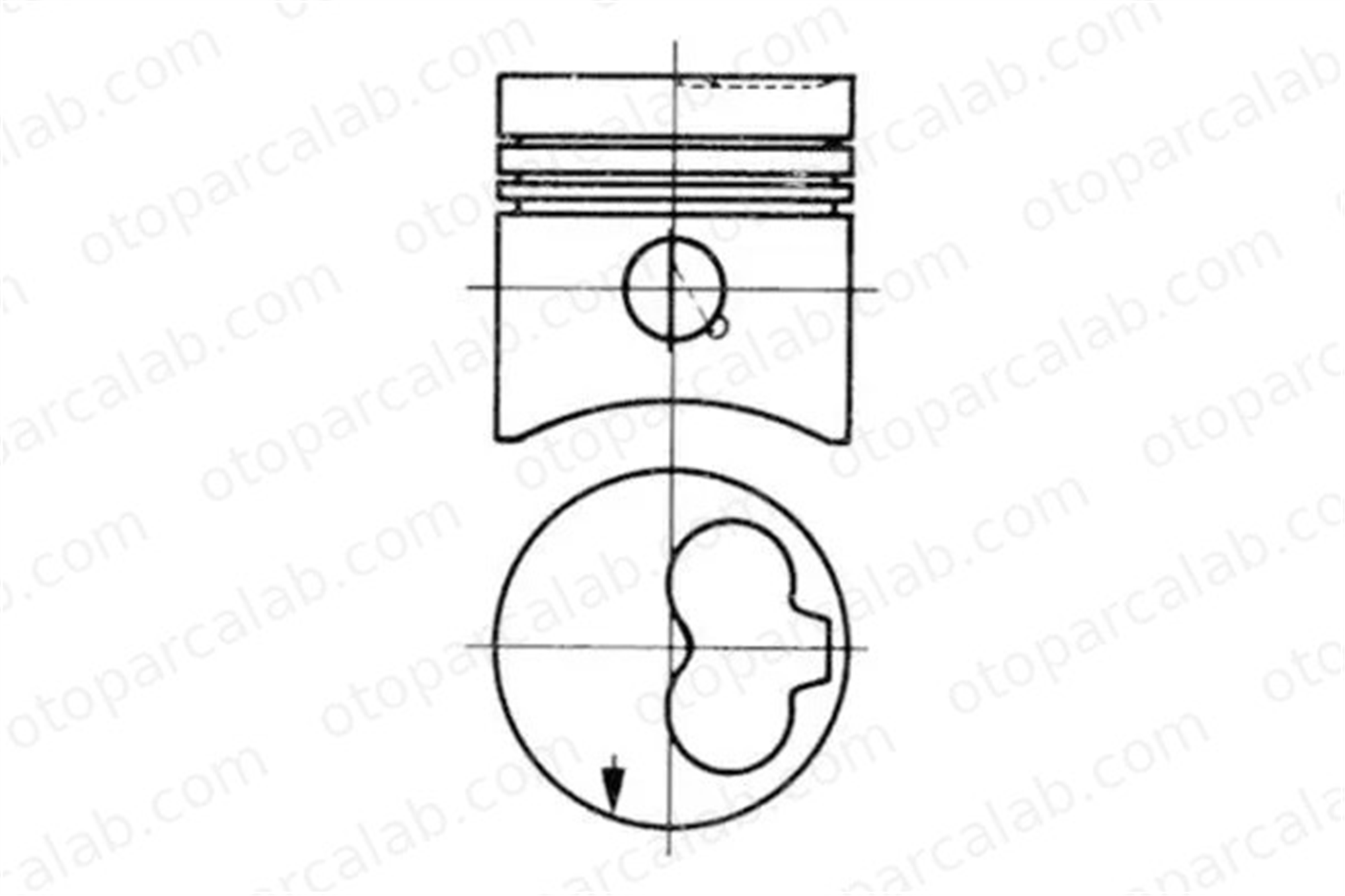 NURAL 8772189050000G Piston (77.01MM-STD) NÜRAL 8772189050000G VW LT 40-55 I Panelvan/Van LT 28-35 I Panelvan/Van 68107065BC 272032