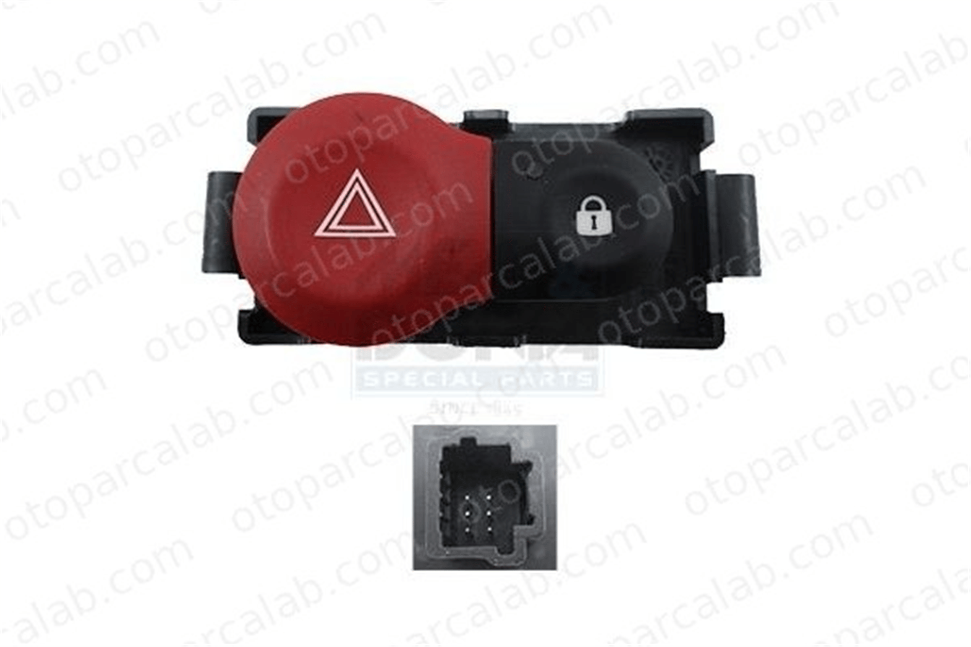 NUREL A 270 Dörtlü Flaşör Düğmesi RENAULT CLIO III CLIO III Kasa/eğik arka 252103766R 820021489