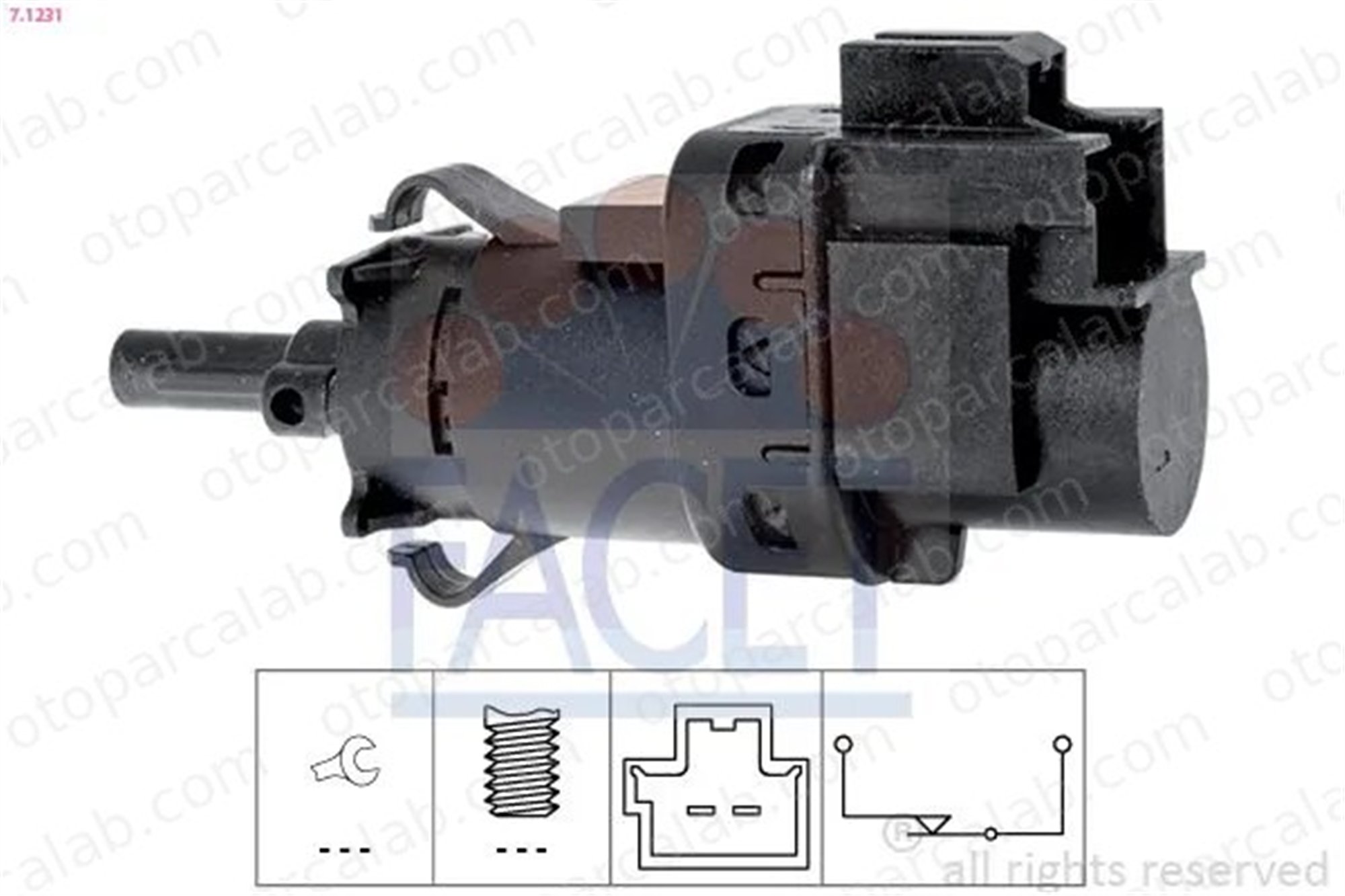 OEP 3M5T13480AC Fren Müşürü VOLVO V70 III V60 I 3M5T13480AC 1223097
