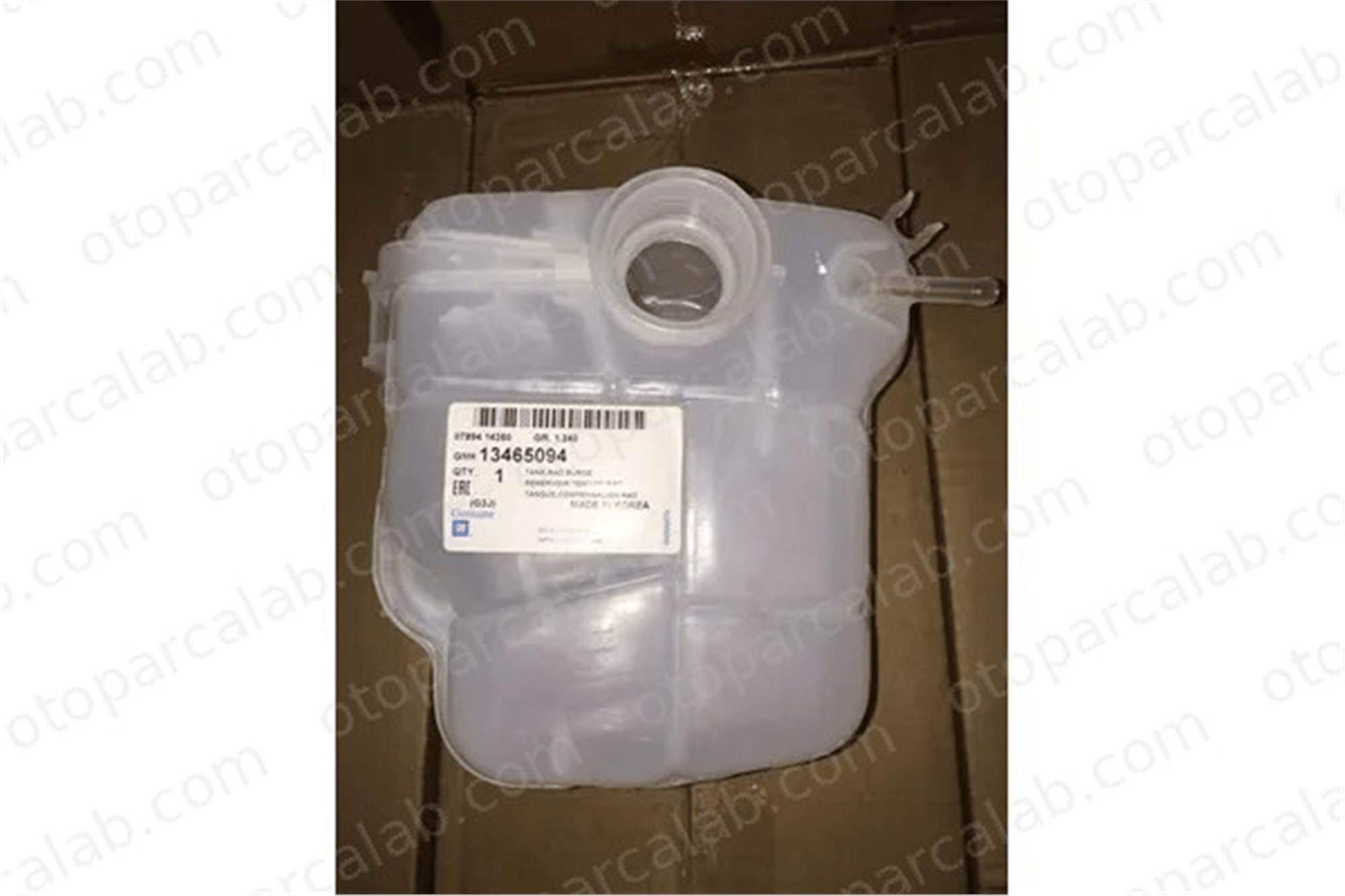 OPEL ORJINAL 13465094 Radyatör Yedek Su Deposu OPEL ASTRA J ASTRA J Sports Tourer 13465094 13256823
