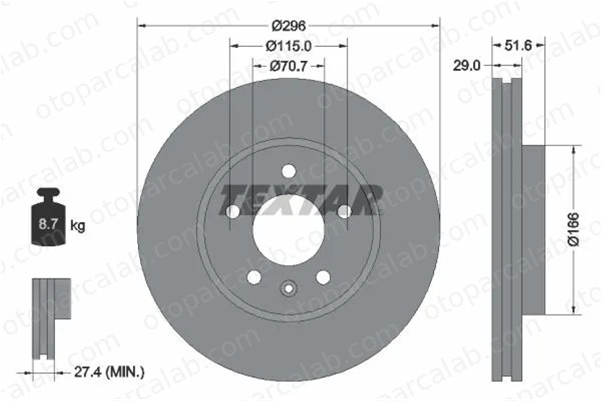 OPEL ORJINAL 20892949 Fren Disk Ayna Ön Sağ ve Sol OPEL ANTARA A CHEVROLET CAPTIVA 20892949 15837488