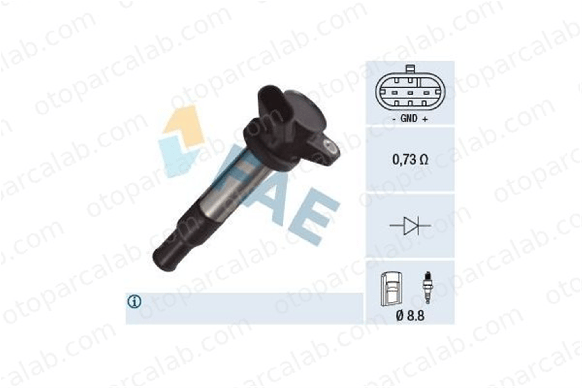 OPEL ORJINAL 25181813 Ateşleme Bobini CHEVROLET EPICA 25181813 96414260