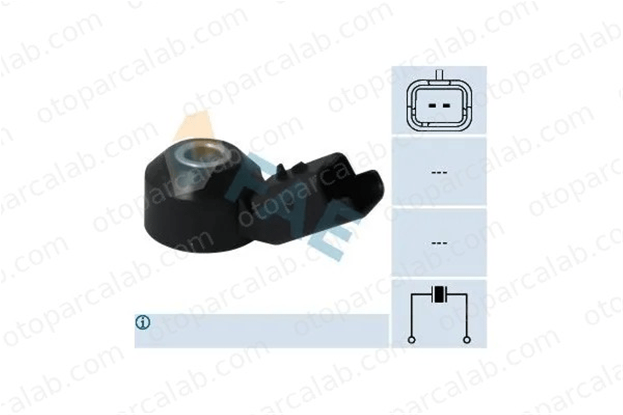 OPEL ORJINAL 3639490 Vuruntu Sensörü PEUGEOT 208 I MINI MINI 594631 3639490
