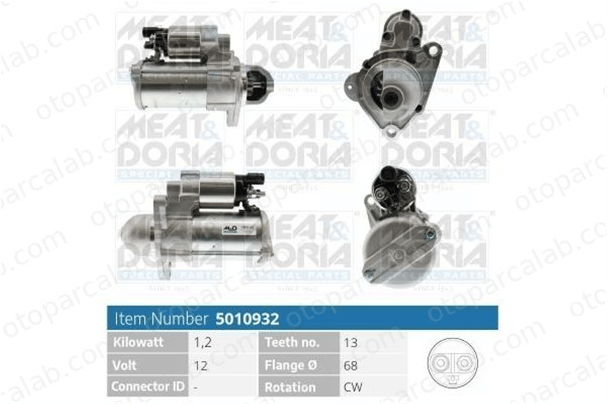 OPEL ORJINAL 55506642 Marş Dinamosu OPEL KARL ADAM 55506642 M000T39971