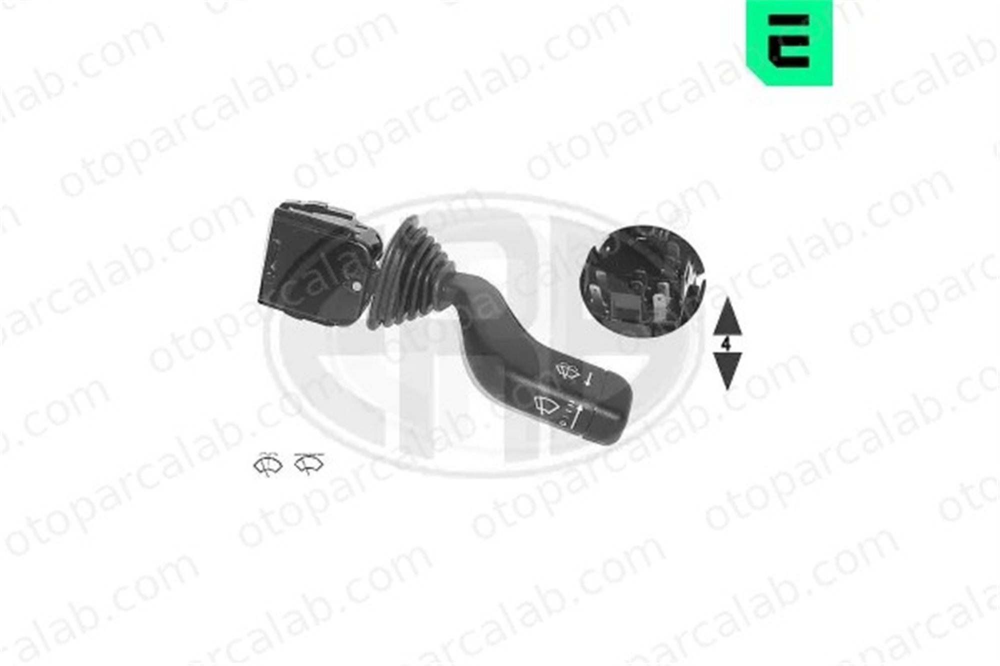 OPEL ORJINAL 90243394 Silecek Kumanda Kolu OPEL ASTRA F ASTRA G Station wagon 90243394 1241131