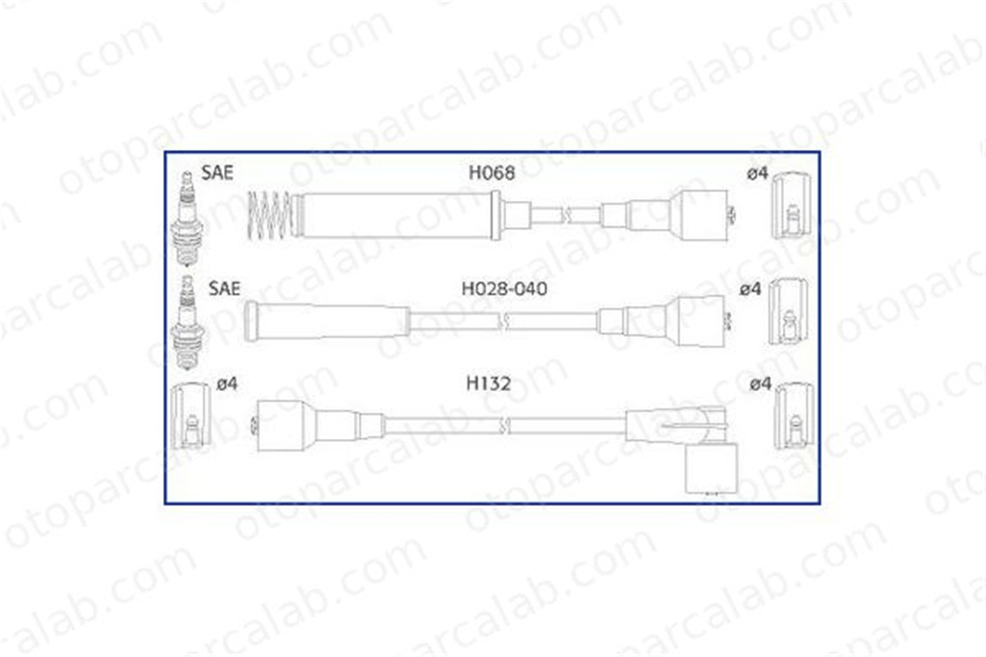 OPEL ORJINAL 90337744 Buji Kablosu OPEL VECTRA A VECTRA A Hatchback 90337744 1612499