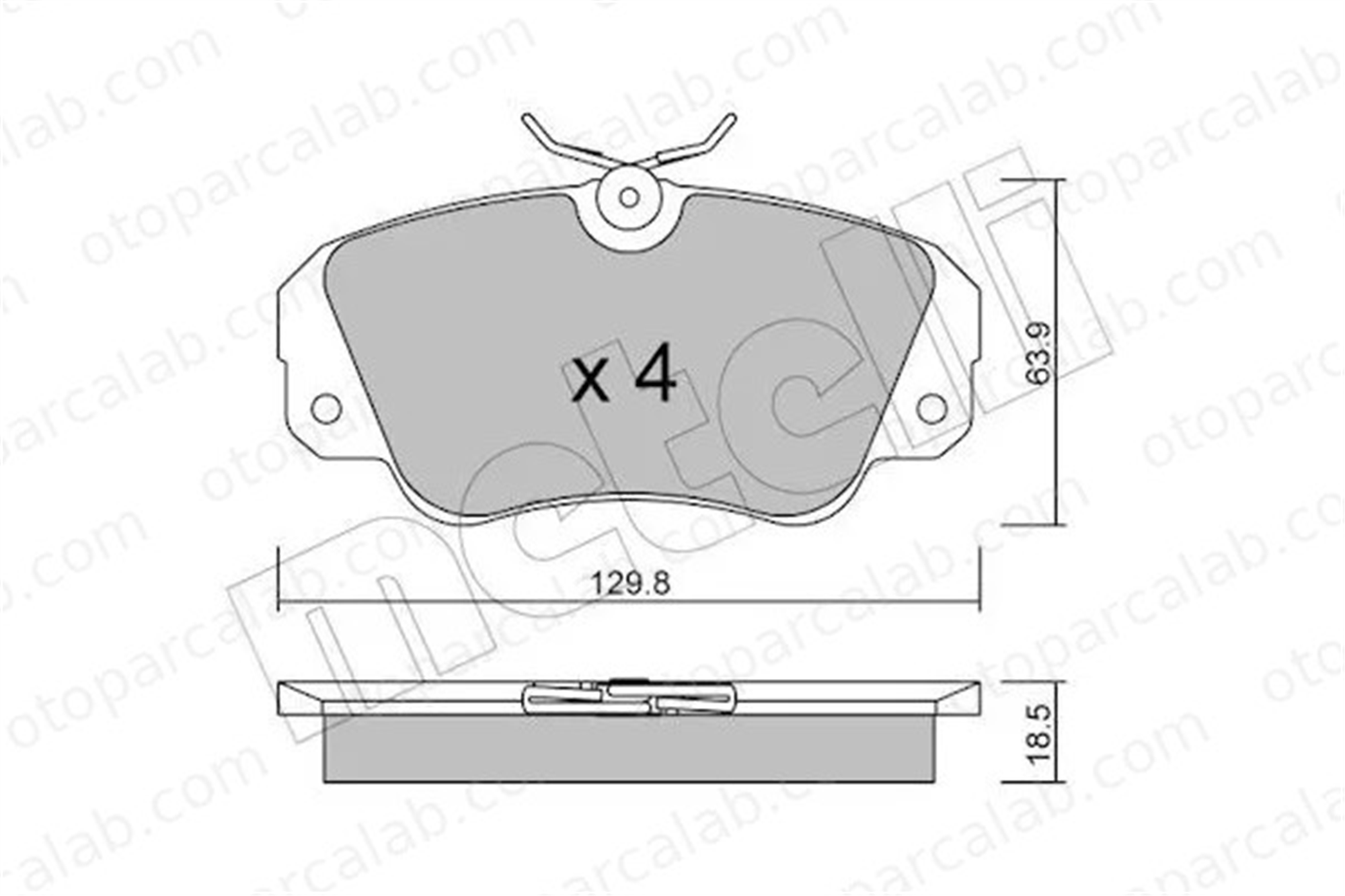 OPEL ORJINAL 9195077 Fren Disk Balata Ön OPEL OMEGA B OMEGA B Station wagon 9195077 1605004