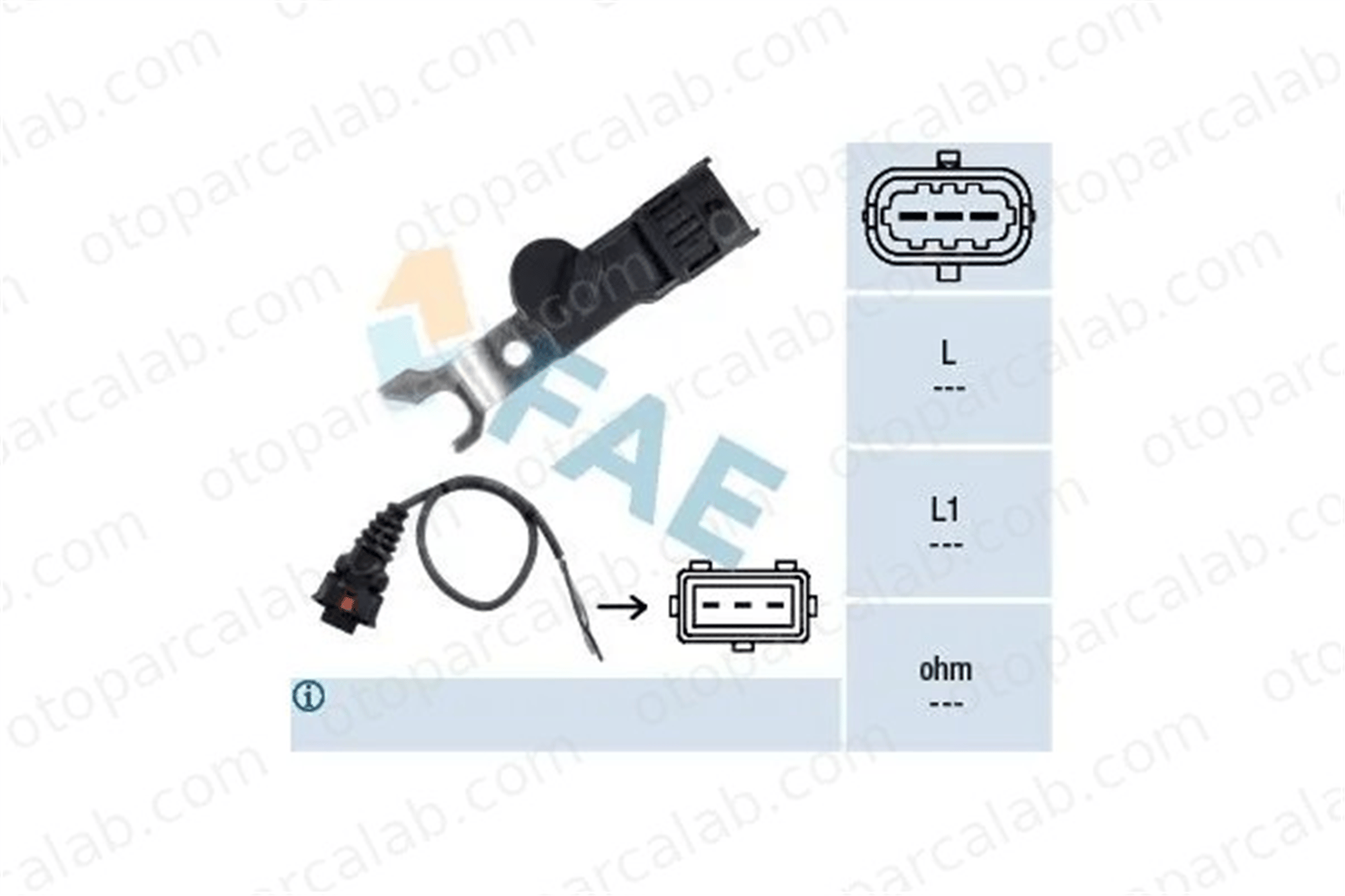 OPEL ORJINAL 93171450 Eksantrik Devir Sensörü OPEL ASTRA F ASTRA F Station wagon 93171450 9012039