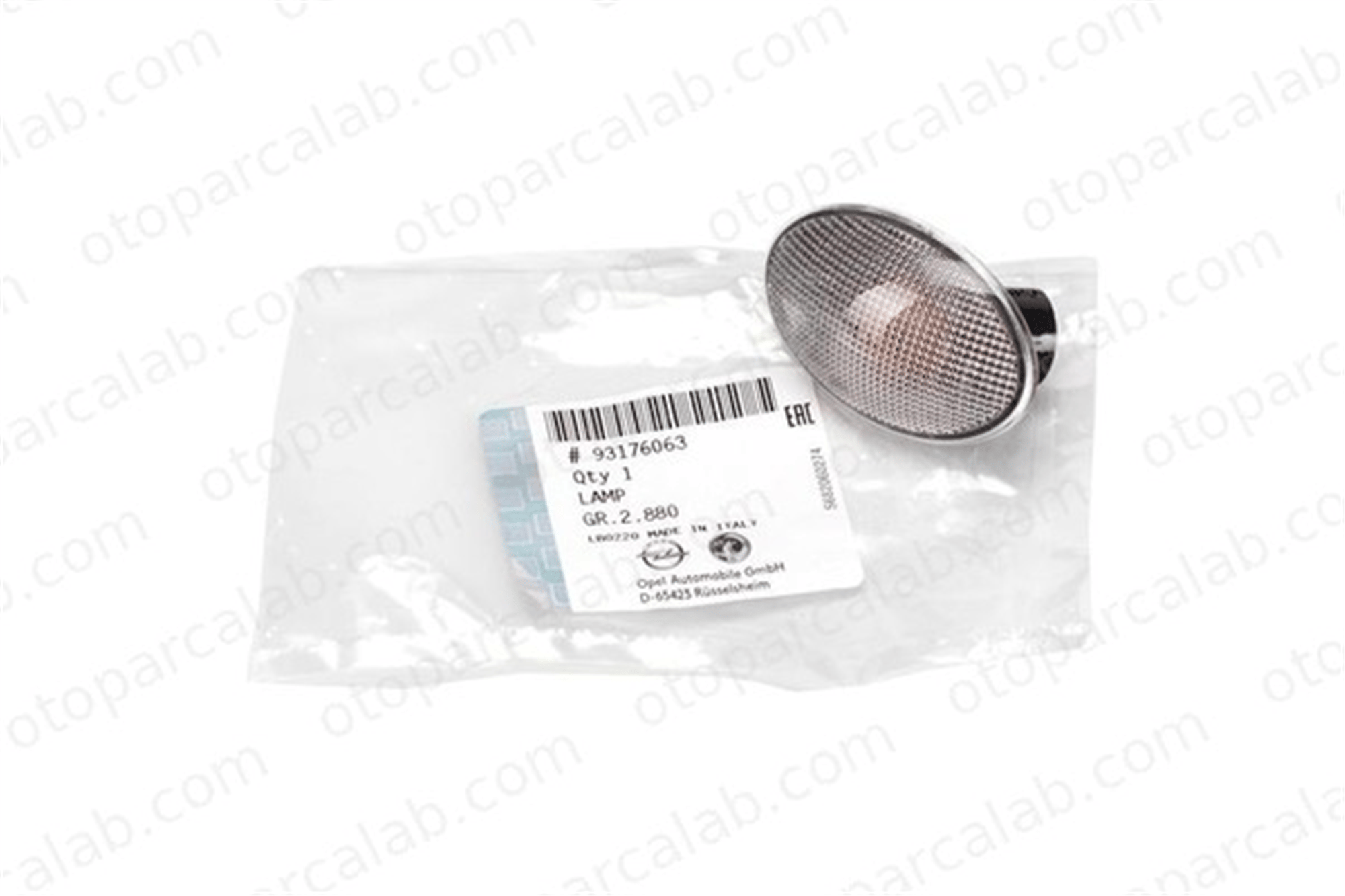 OPEL ORJINAL 93176063 Çamurluk Sinyali Sağ veya Sol OPEL COMBO Kasa/büyük limuzin COMBO Tour 93176063 9196353