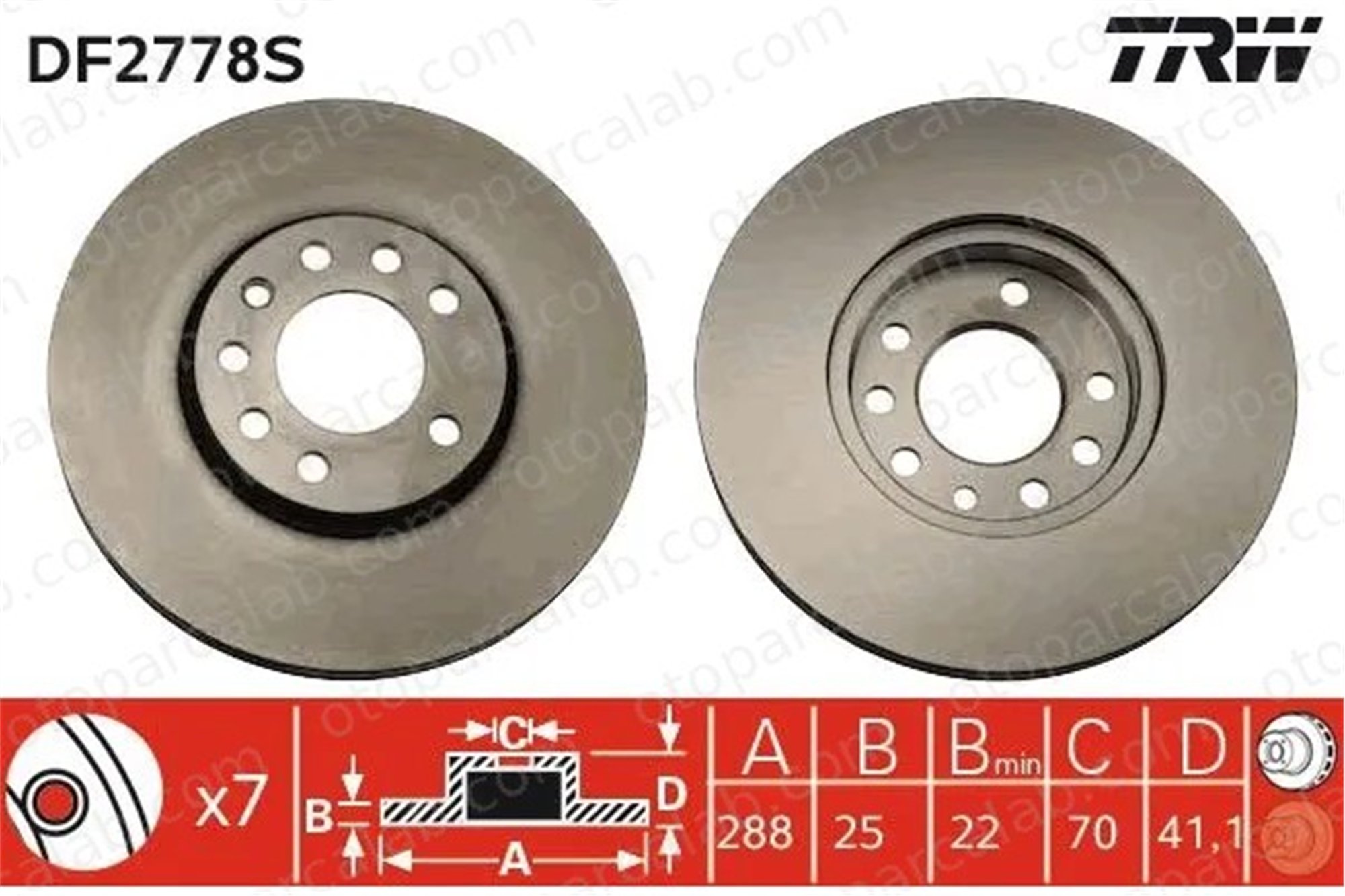 OPEL ORJINAL 93179053 Fren Disk Ayna Ön Sağ ve Sol OPEL VECTRA B Station wagon VECTRA B 93179053 90496327