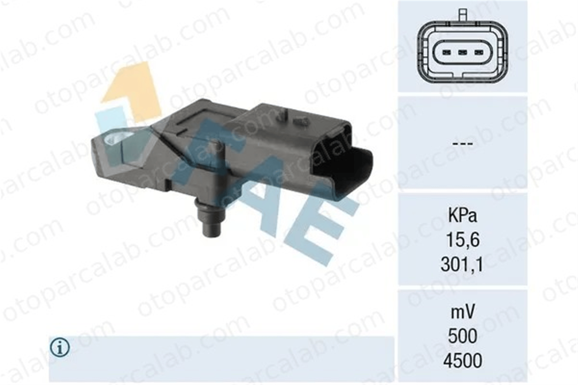 OPEL ORJINAL 9675320480 MAP Sensörü CITROËN C3 AIRCROSS II C4 CACTUS Van 9675320480 3639836