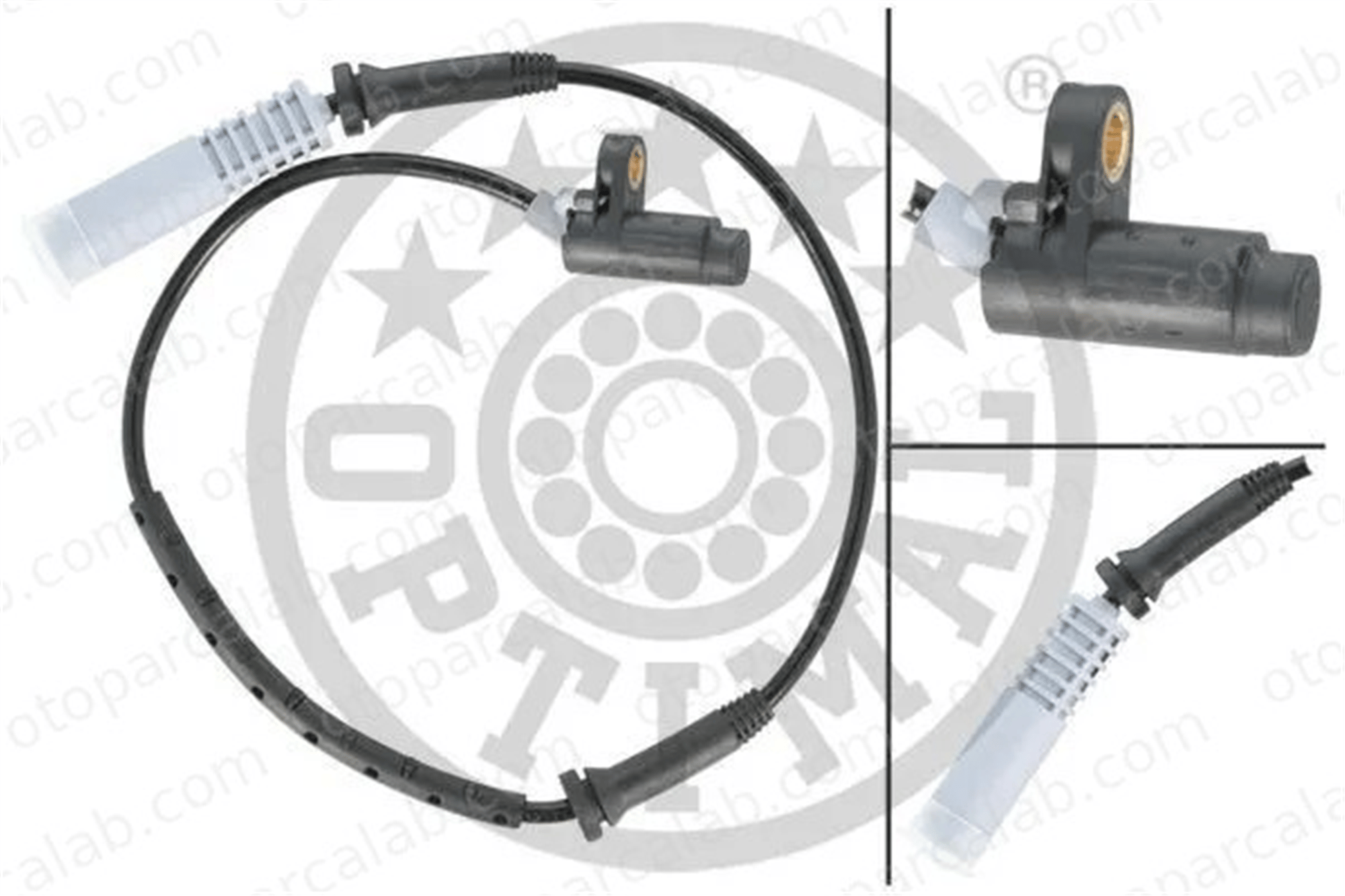 OPTIMAL 06-S001 Abs Sensörü Ön Sağ BMW 7 34521182076 1182076