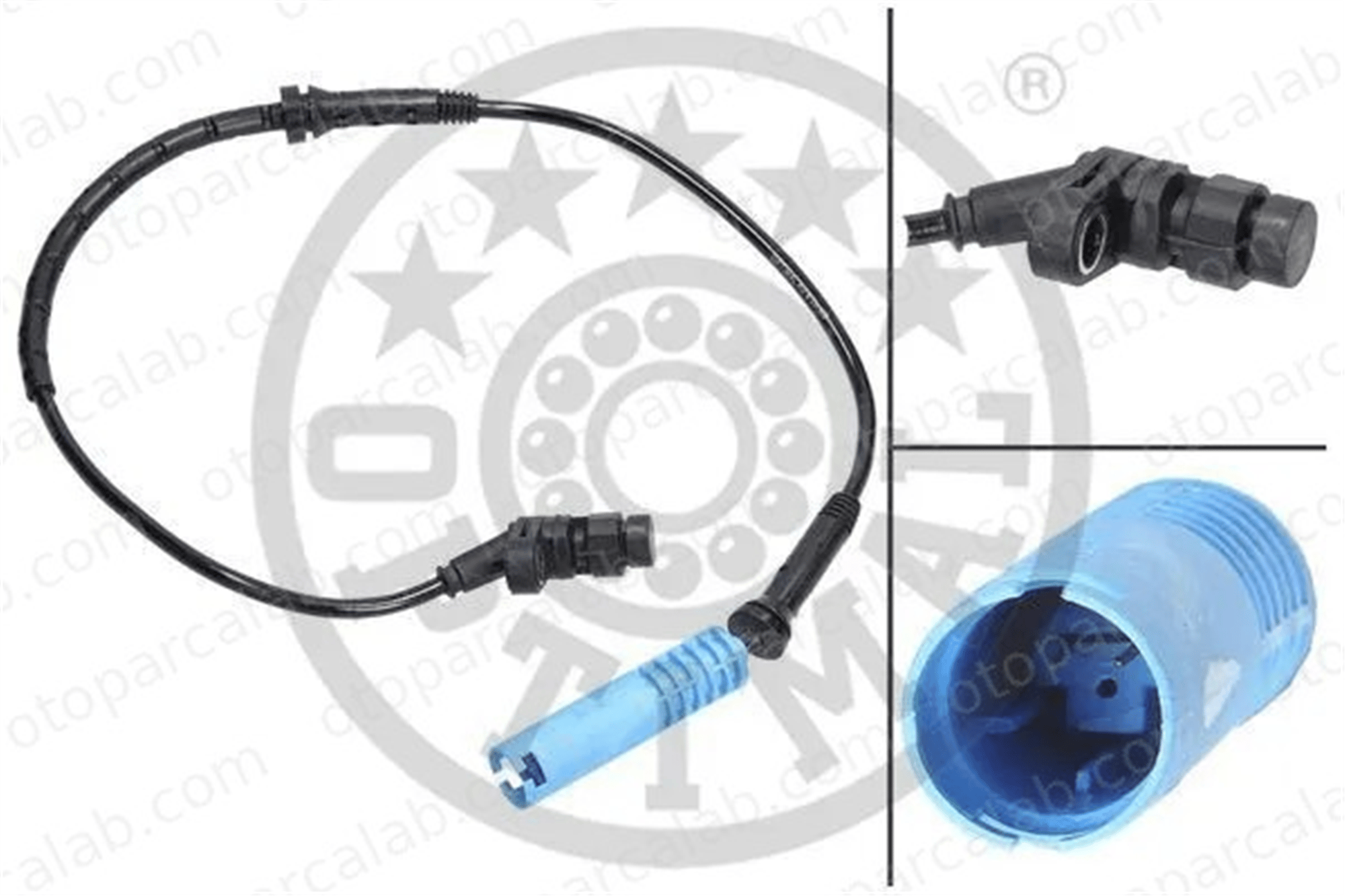 OPTIMAL 06-S004 Abs Sensörü Ön Sağ BMW 7 34520025721 34521165532