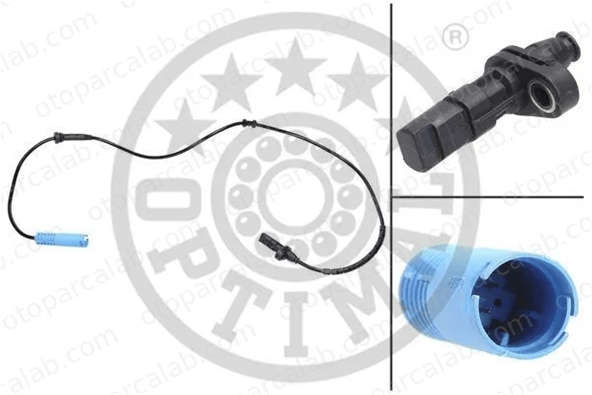 OPTIMAL 06-S005 Abs Sensörü Arka Sağ BMW 7 Z8 Roadster 34520025722 34521165533