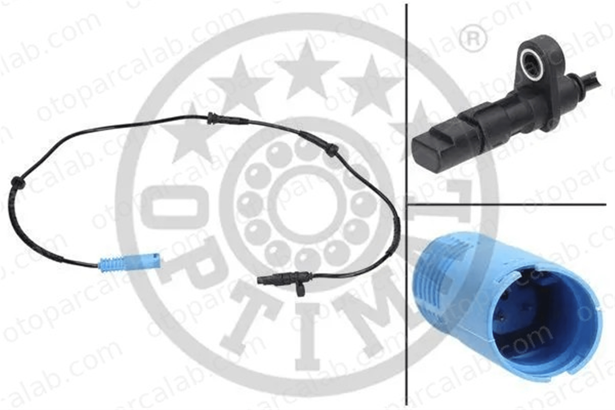 OPTIMAL 06-S008 Abs Sensörü Arka Sağ veya Sol BMW 5 Touring 5 34520025720 34521165536
