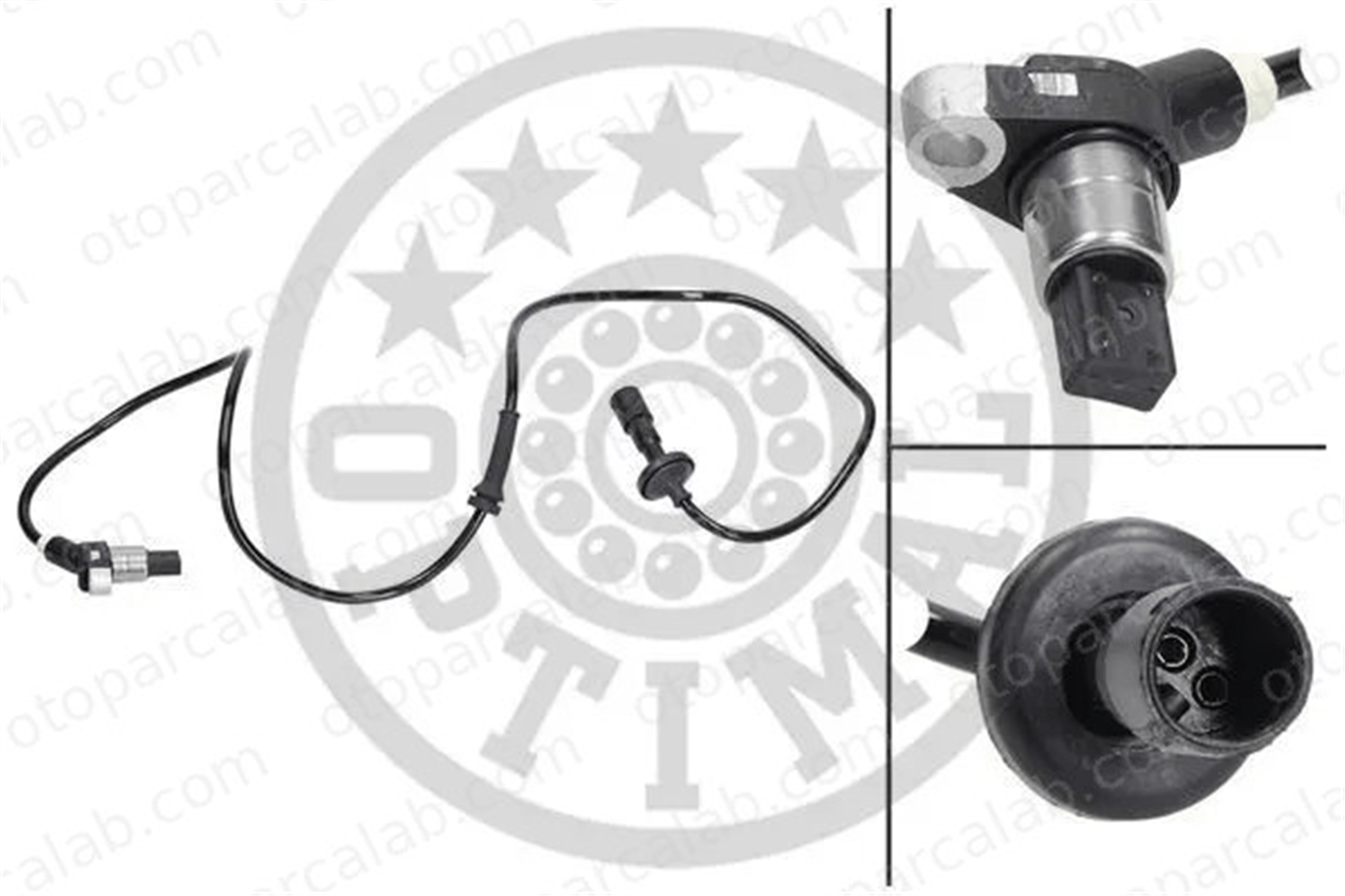 OPTIMAL 06-S049 Abs Sensörü Arka Sağ VW GOLF III VENTO 1H0927807A