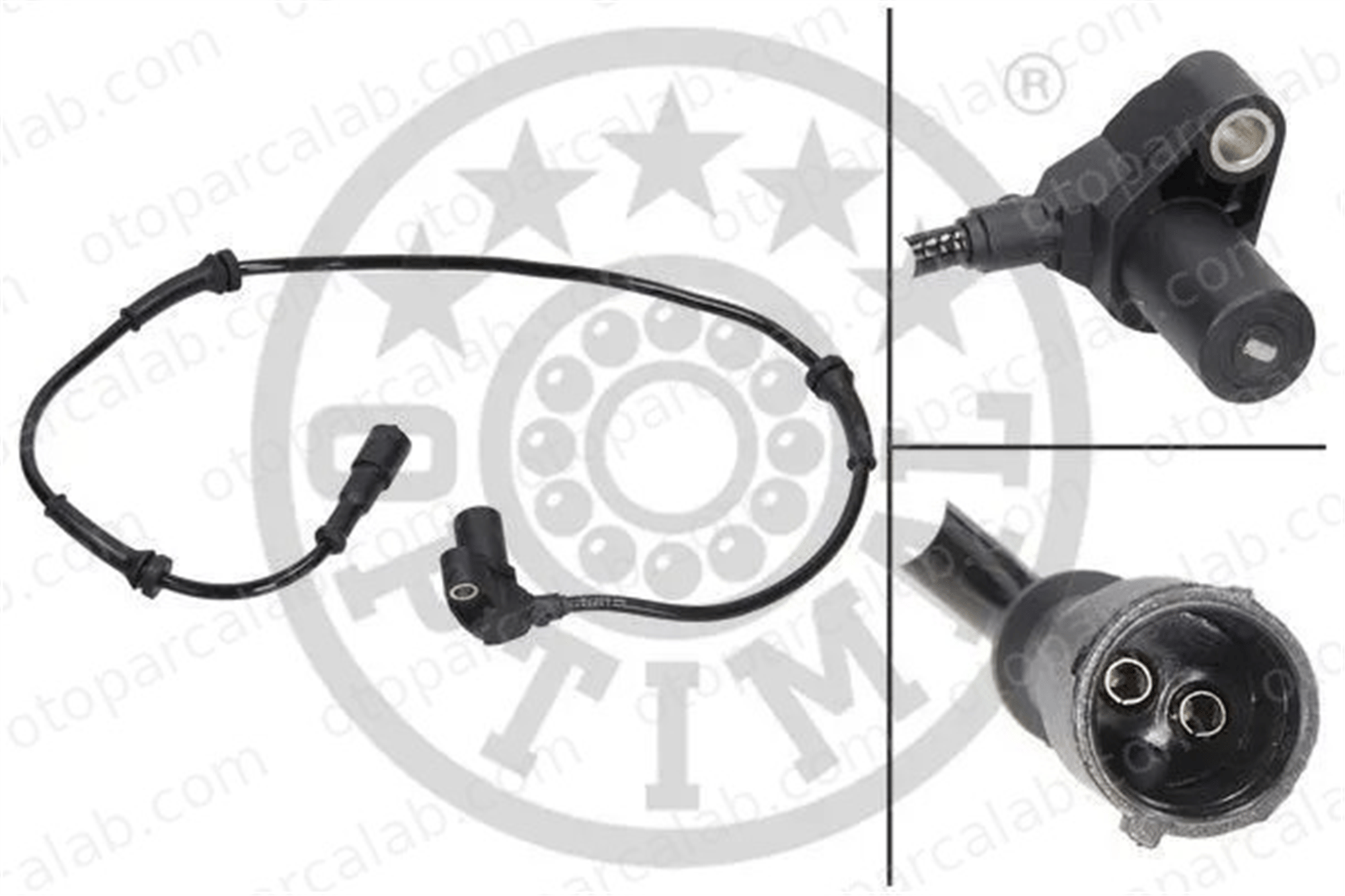 OPTIMAL 06-S067 Abs Sensörü Arka Sağ VW TRANSPORTER T4 Minibüs/Otobüs TRANSPORTER T4 Panelvan/Van 701927807D