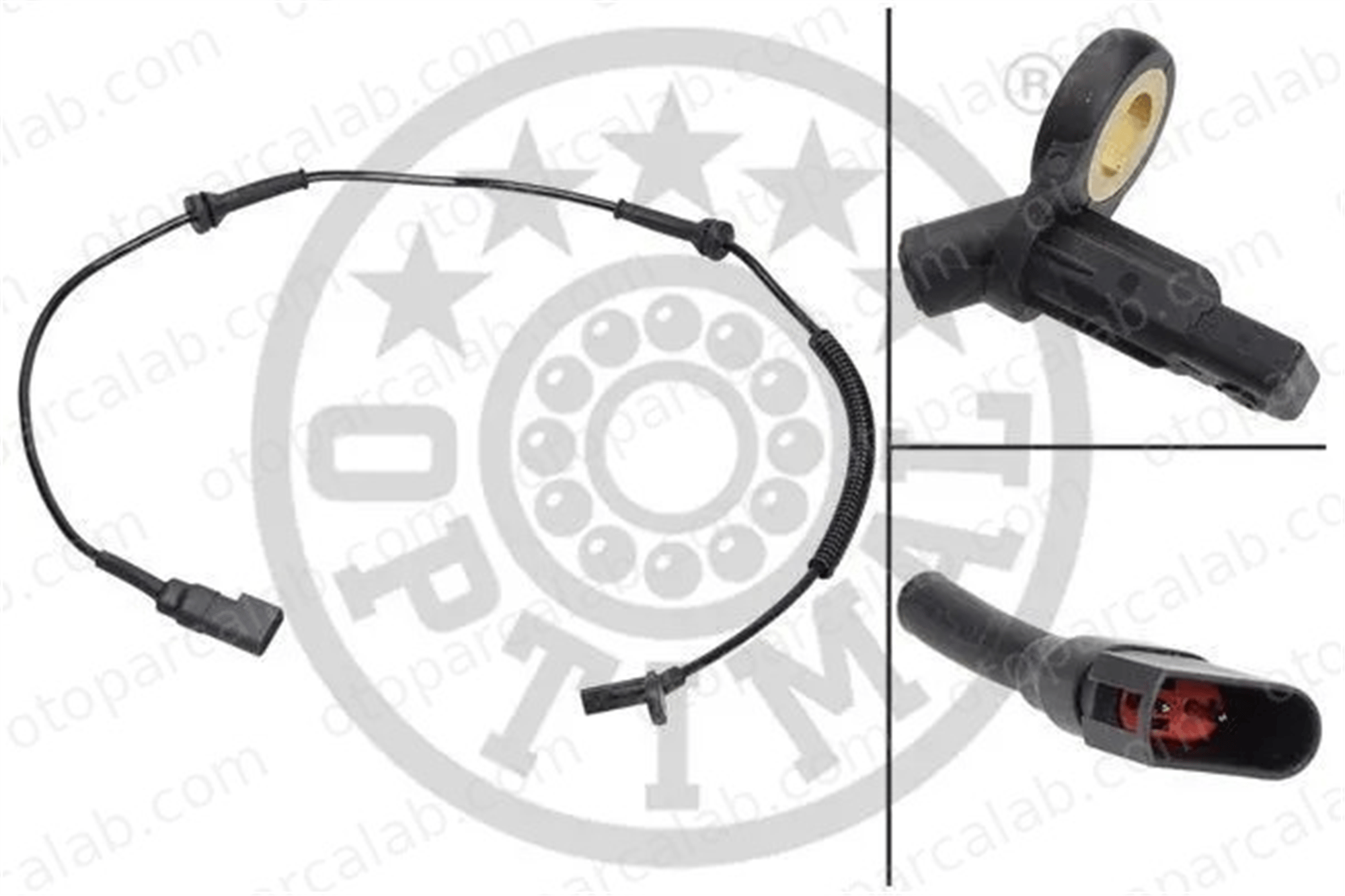 OPTIMAL 06-S083 Abs Sensörü Ön Sağ FORD FIESTA V FIESTA V Van 1151951 2S612B372AD