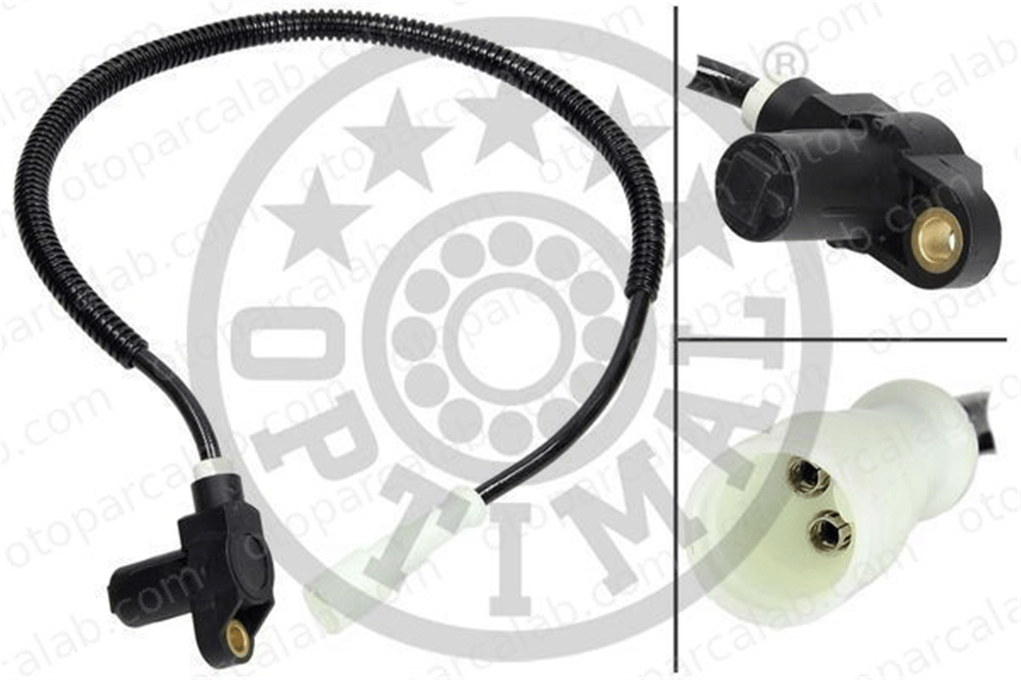 OPTIMAL 06-S111 Abs Sensörü Ön Sağ veya Sol OPEL ASTRA F Station wagon ASTRA F 90541132 1238424