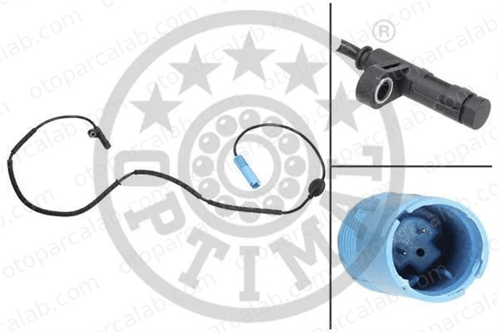 OPTIMAL 06-S136 Abs Sensörü Arka Sağ ROVER 75 MG MG ZT SSB000160