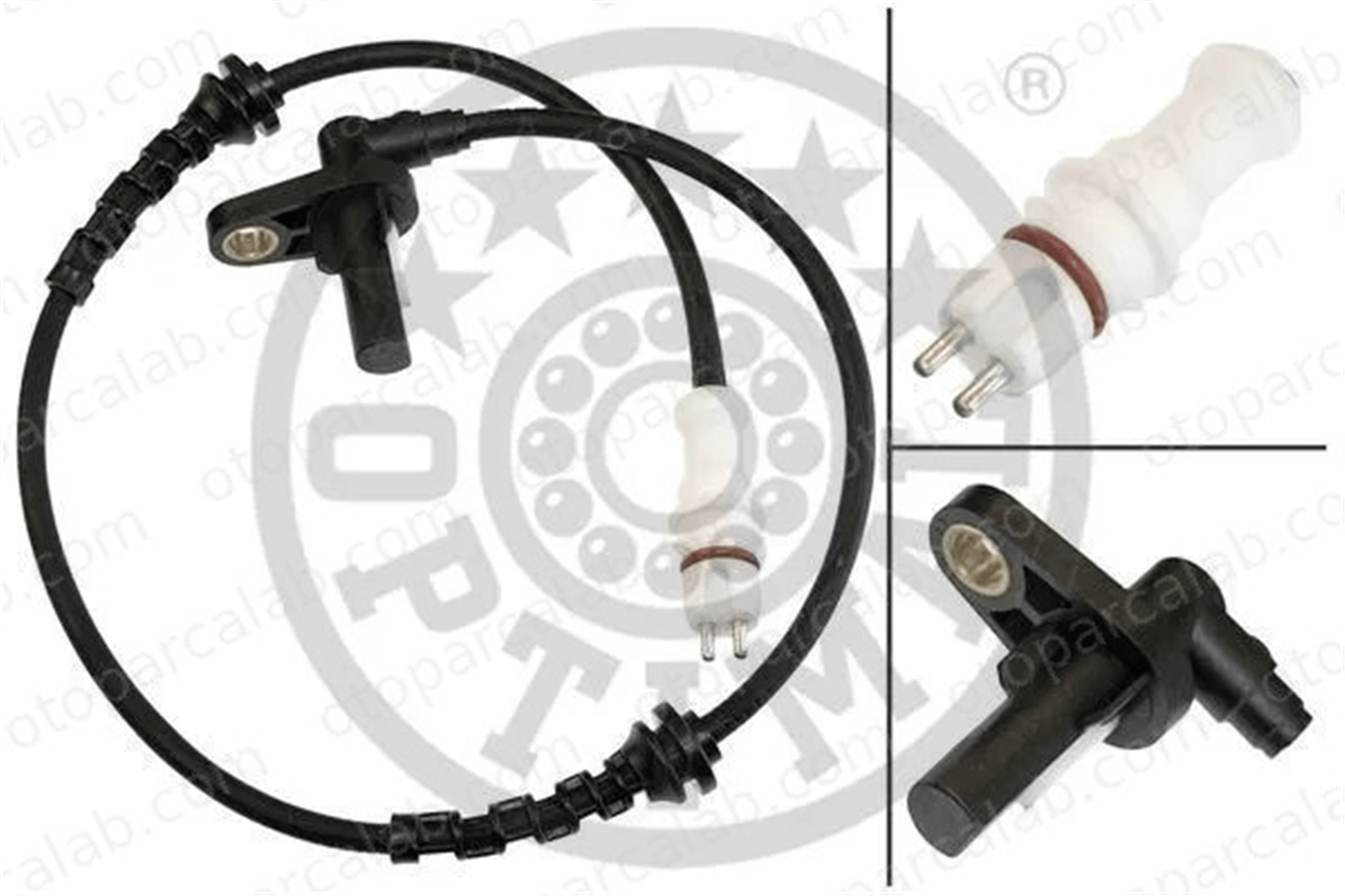 OPTIMAL 06-S163 Abs Sensörü Ön Sol RENAULT CLIO II KANGOO Express 8200186294 8200195832