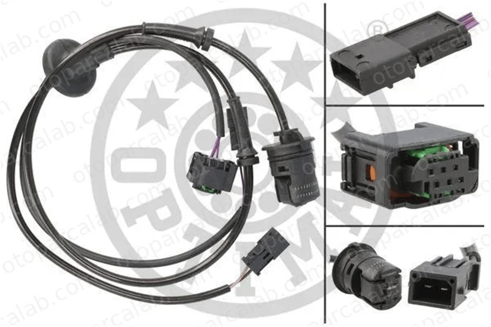 OPTIMAL 06-S241 Abs Sensörü Arka Sağ veya Sol VW PASSAT B5 PASSAT B5.5 3B0927807B 3B0927807D