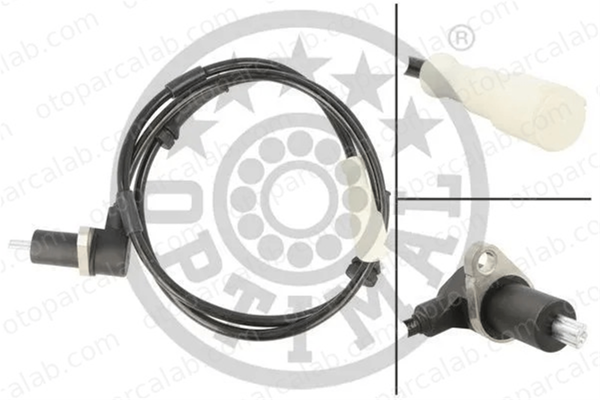 OPTIMAL 06-S244 Abs Sensörü Arka Sağ FIAT PUNTO LANCIA Y 7766248