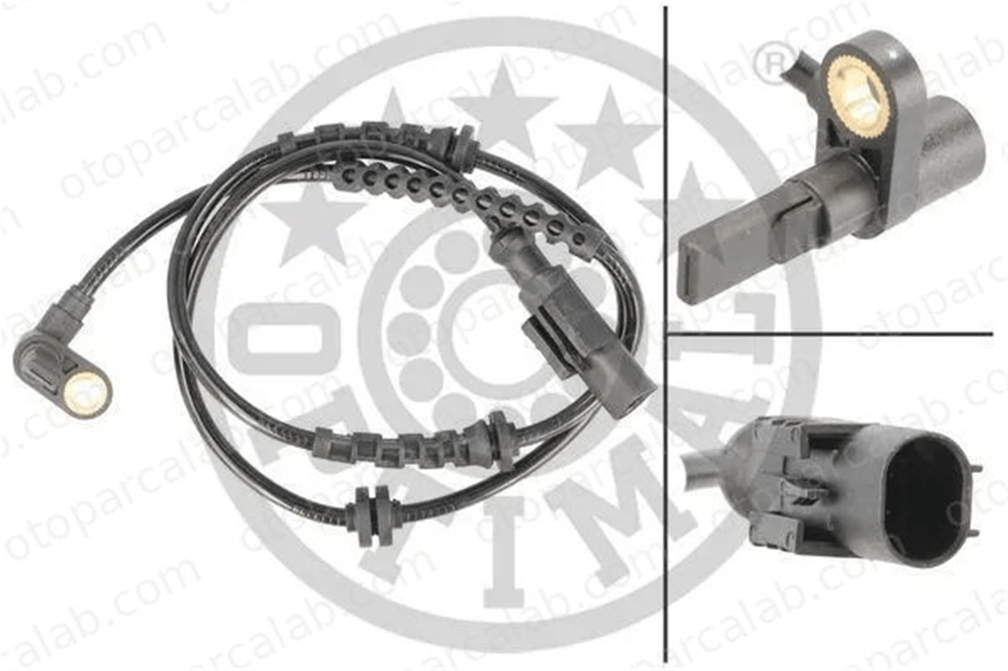 OPTIMAL 06-S276 Abs Sensörü Ön Sağ veya Sol ALFA ROMEO MITO OPEL CORSA D 13381153 93191478