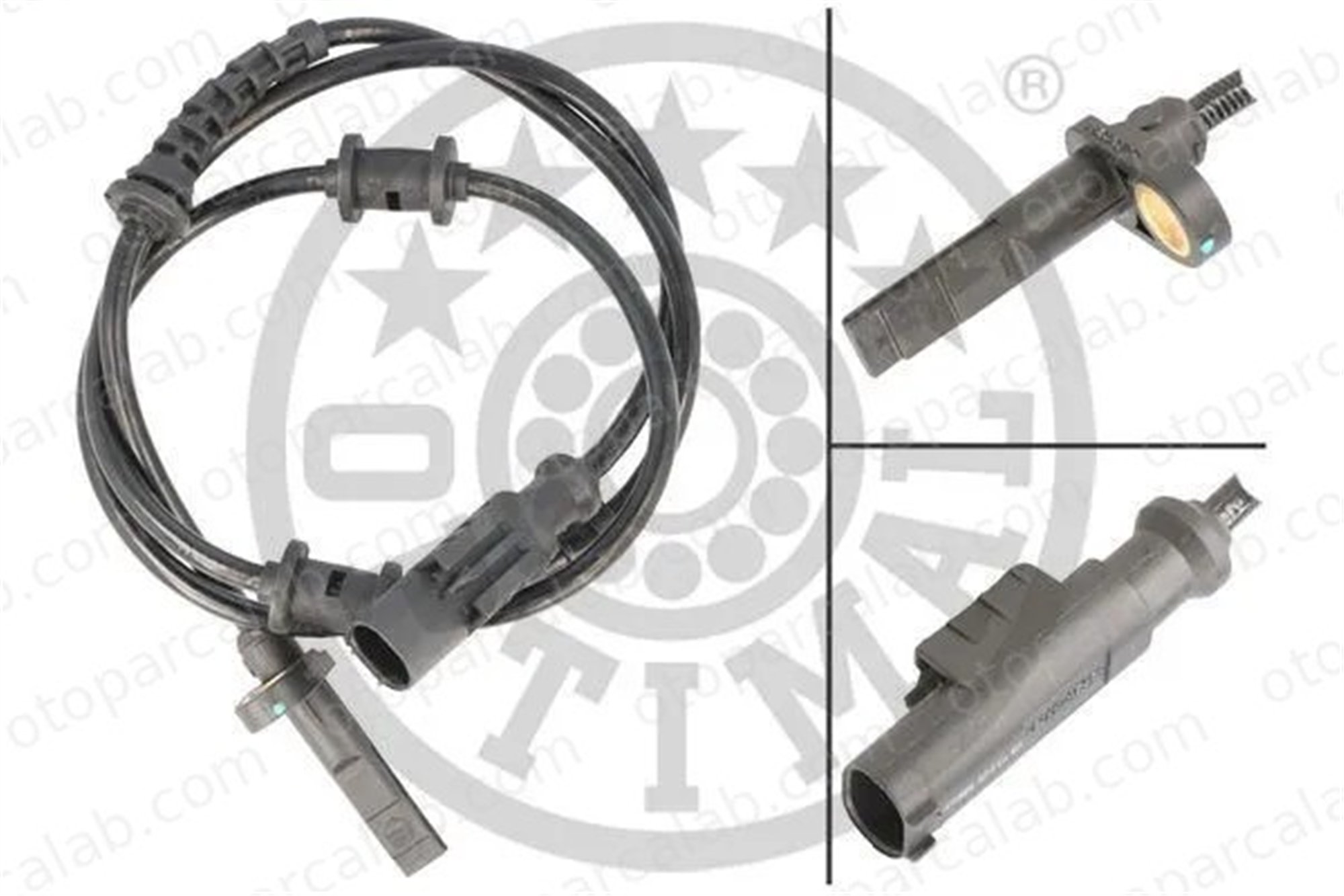 OPTIMAL 06-S280 Abs Sensörü Arka Sağ veya Sol FIAT DUCATO Panelvan/Van DUCATO Minibüs/Otobüs 4545H1 1627162680