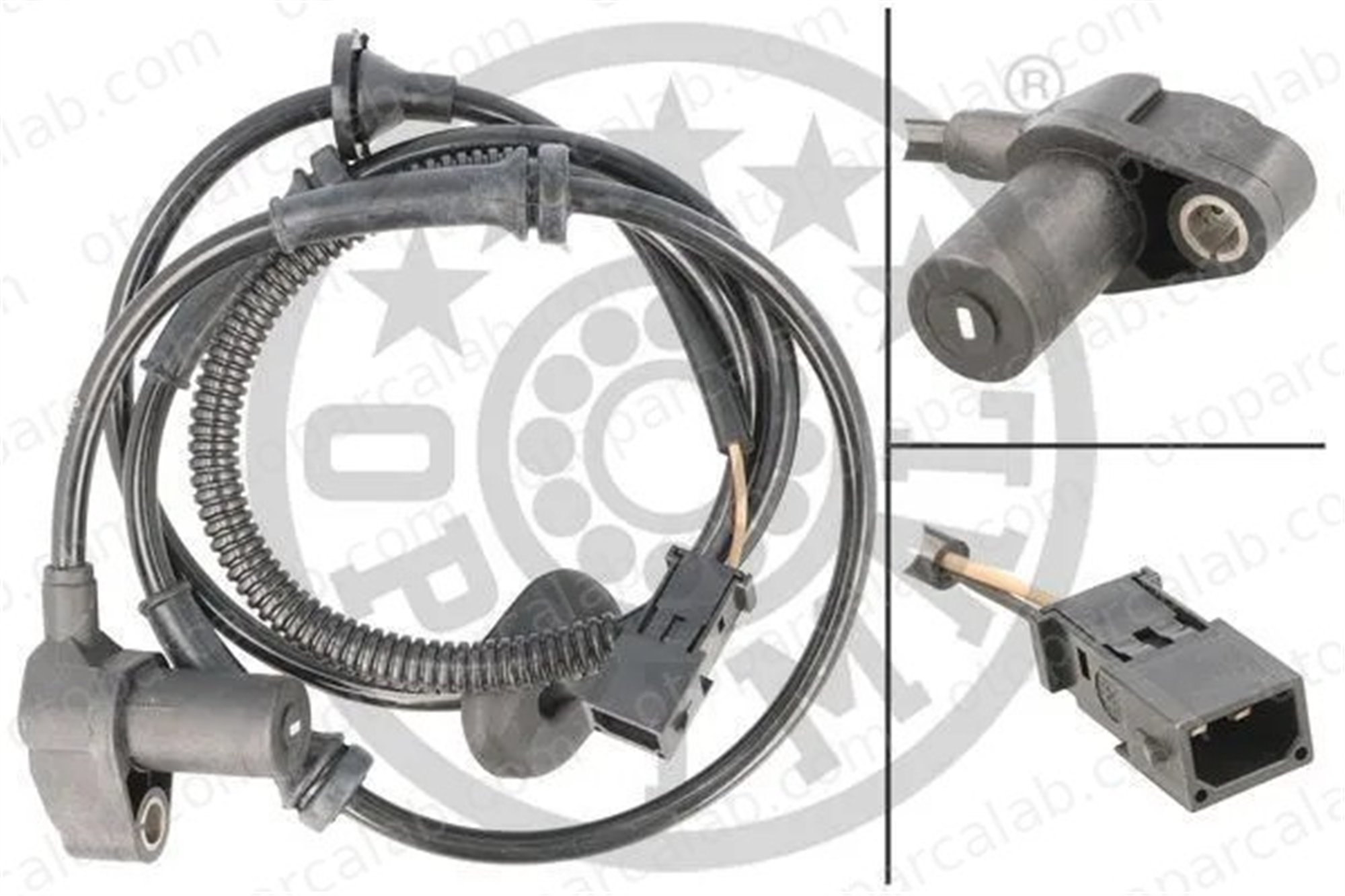 OPTIMAL 06-S288 Abs Sensörü Arka Sağ AUDI A6 C5 A6 C5 Avant 4B0927807E 4B0927807J