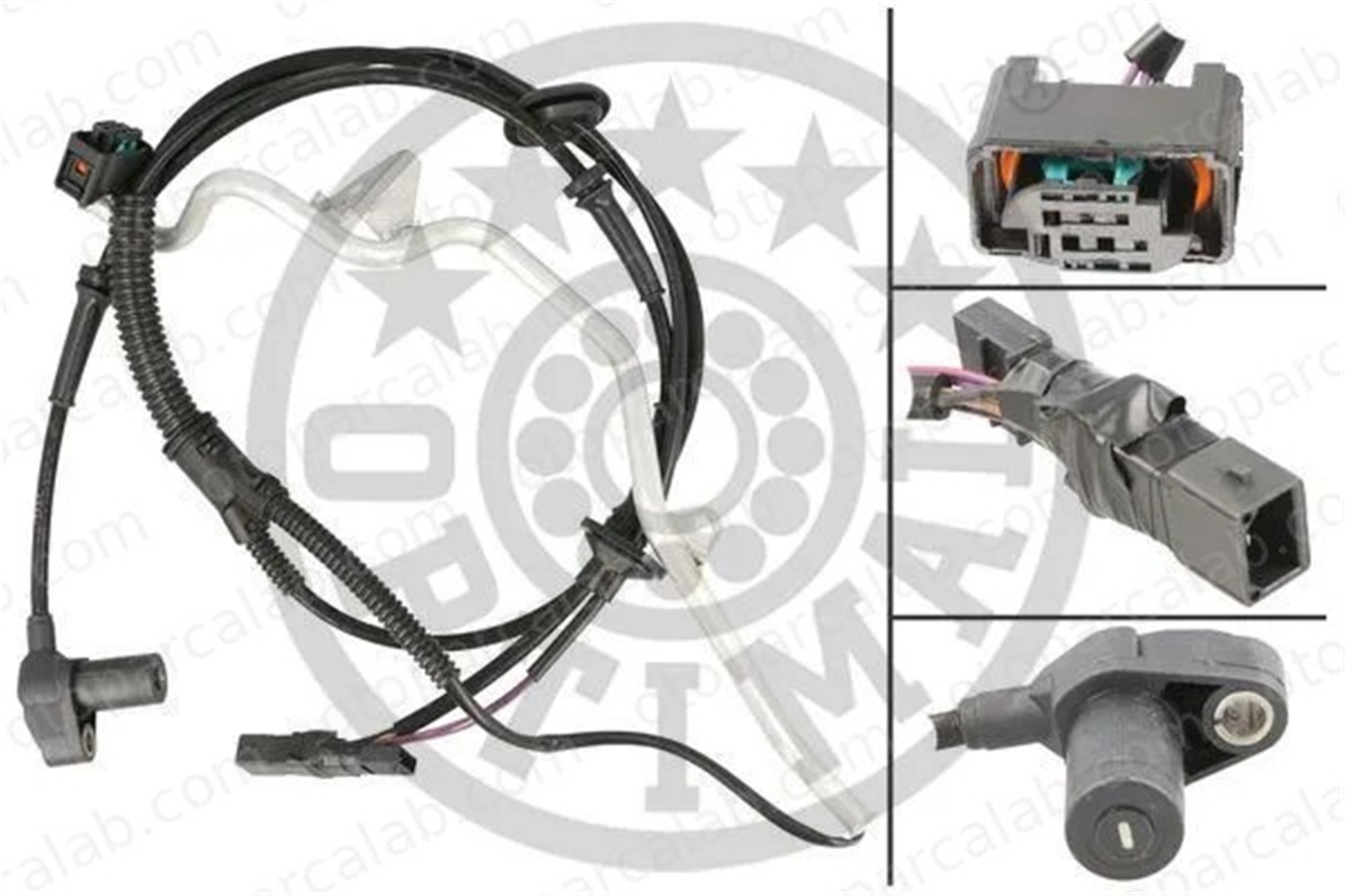 OPTIMAL 06-S289 Abs Sensörü Arka Sol AUDI A6 C5 A6 C5 Avant 4B0927807M