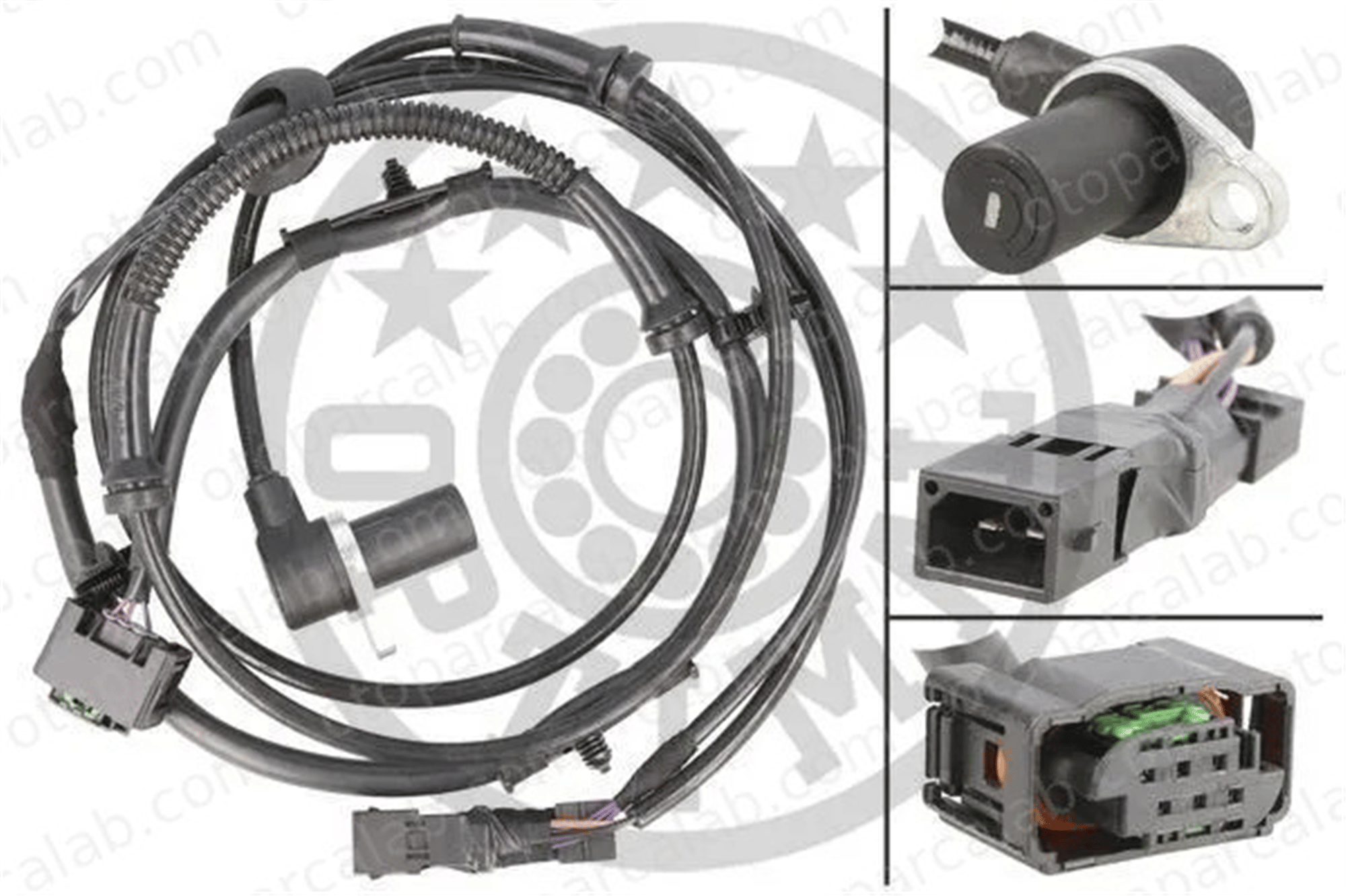 OPTIMAL 06-S293 Abs Sensörü Arka Sol AUDI A4 B7 A4 B7 Avant 8E0927807F