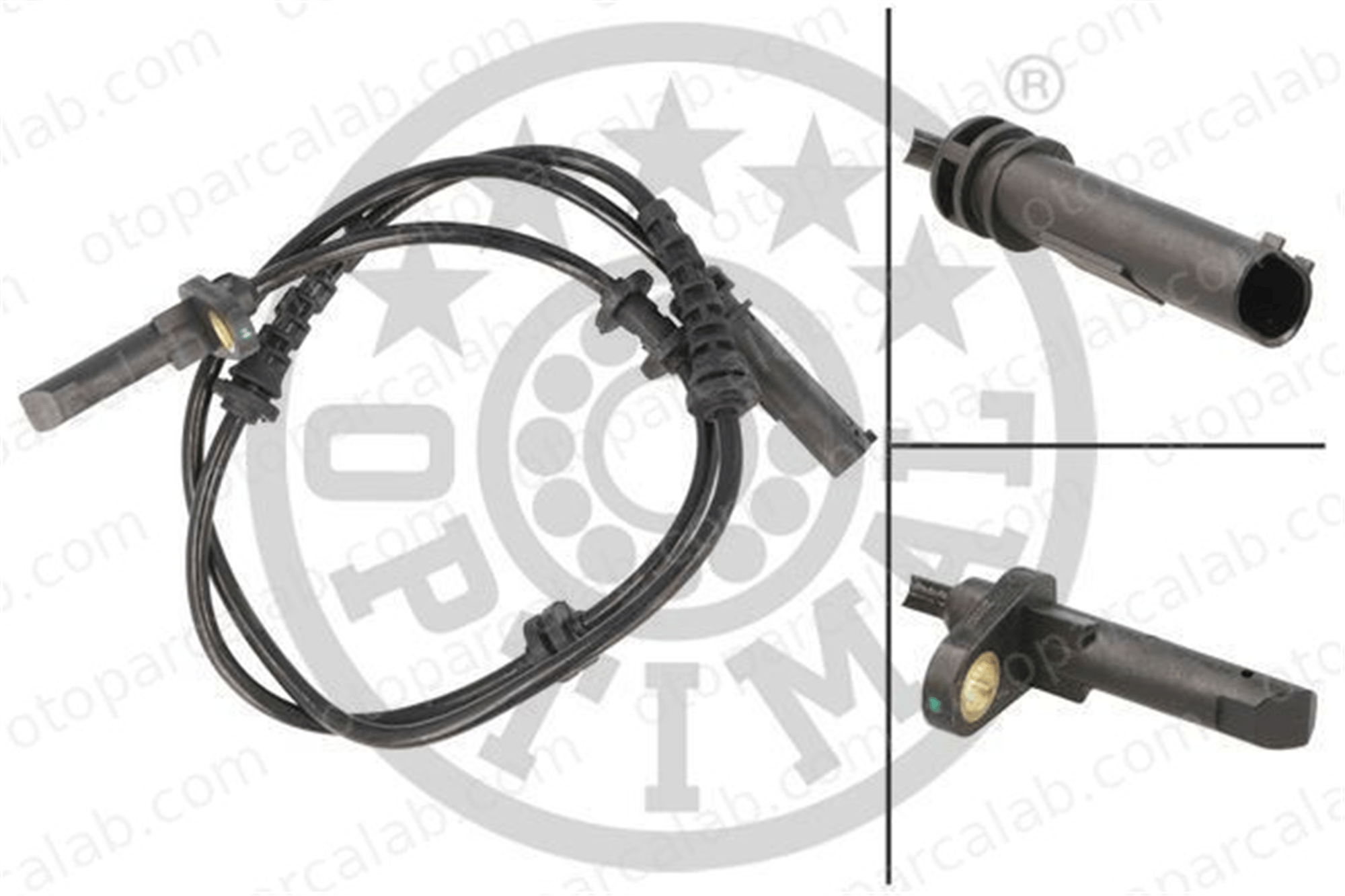 OPTIMAL 06-S318 Abs Sensörü Arka Sağ veya Sol BMW 7 ALPINA B7 34526775864 6775864