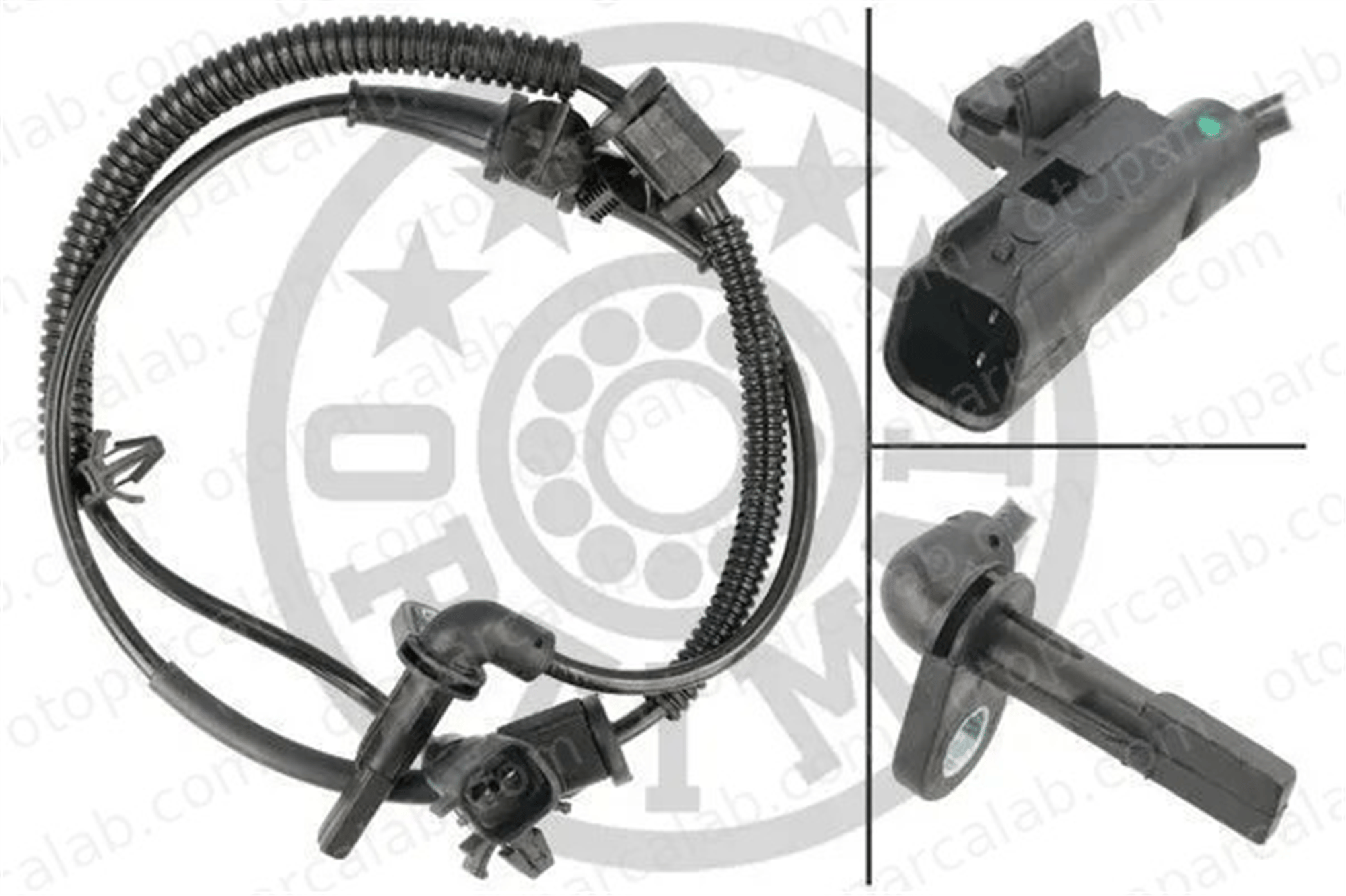 OPTIMAL 06-S326 Abs Sensörü Ön Sağ veya Sol OPEL ASTRA J ASTRA J Sports Tourer 1247004 13329258