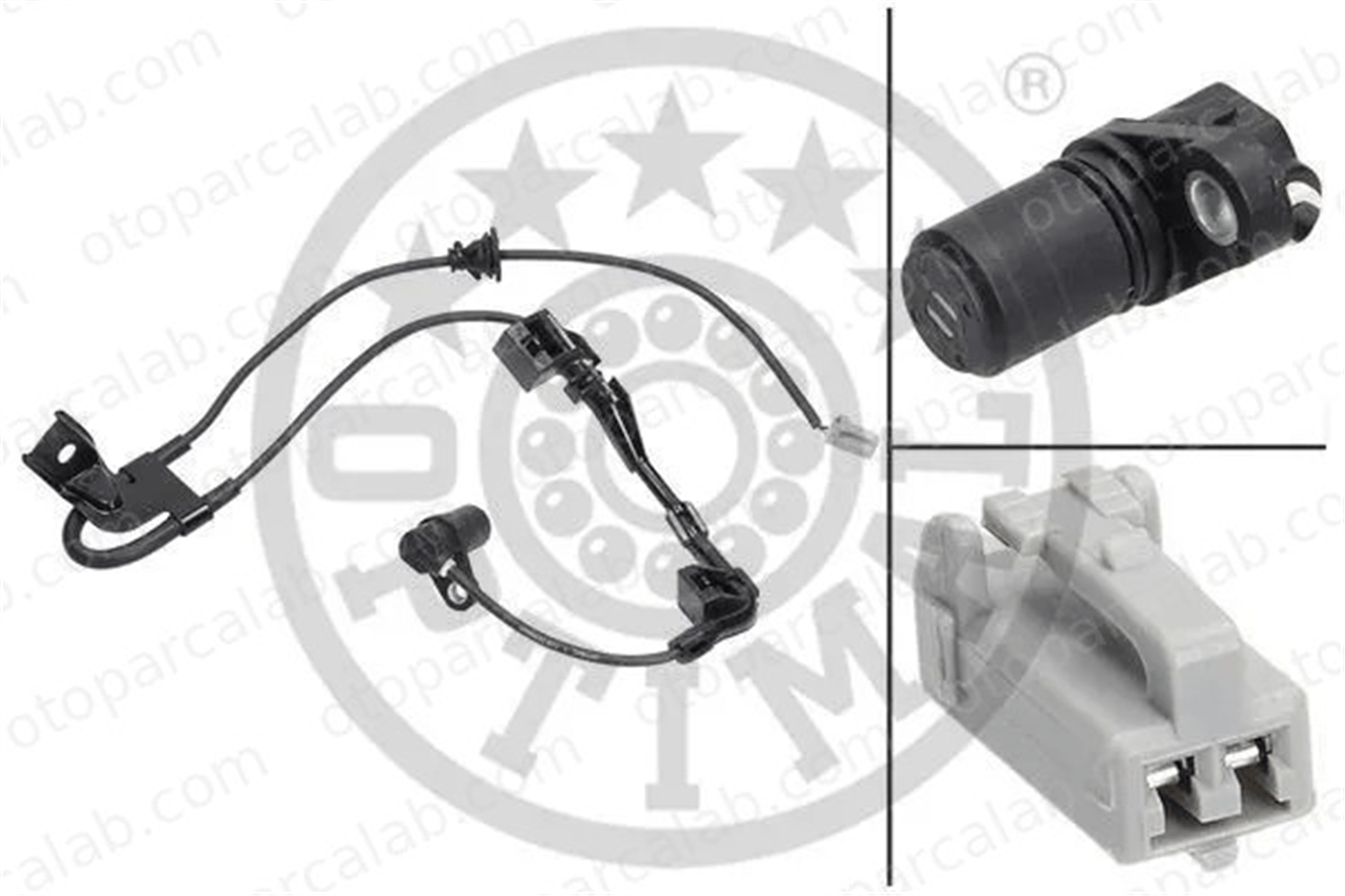 OPTIMAL 06-S381 Abs Sensörü Arka Sol TOYOTA COROLLA COROLLA Compact 8954612040 8954602010
