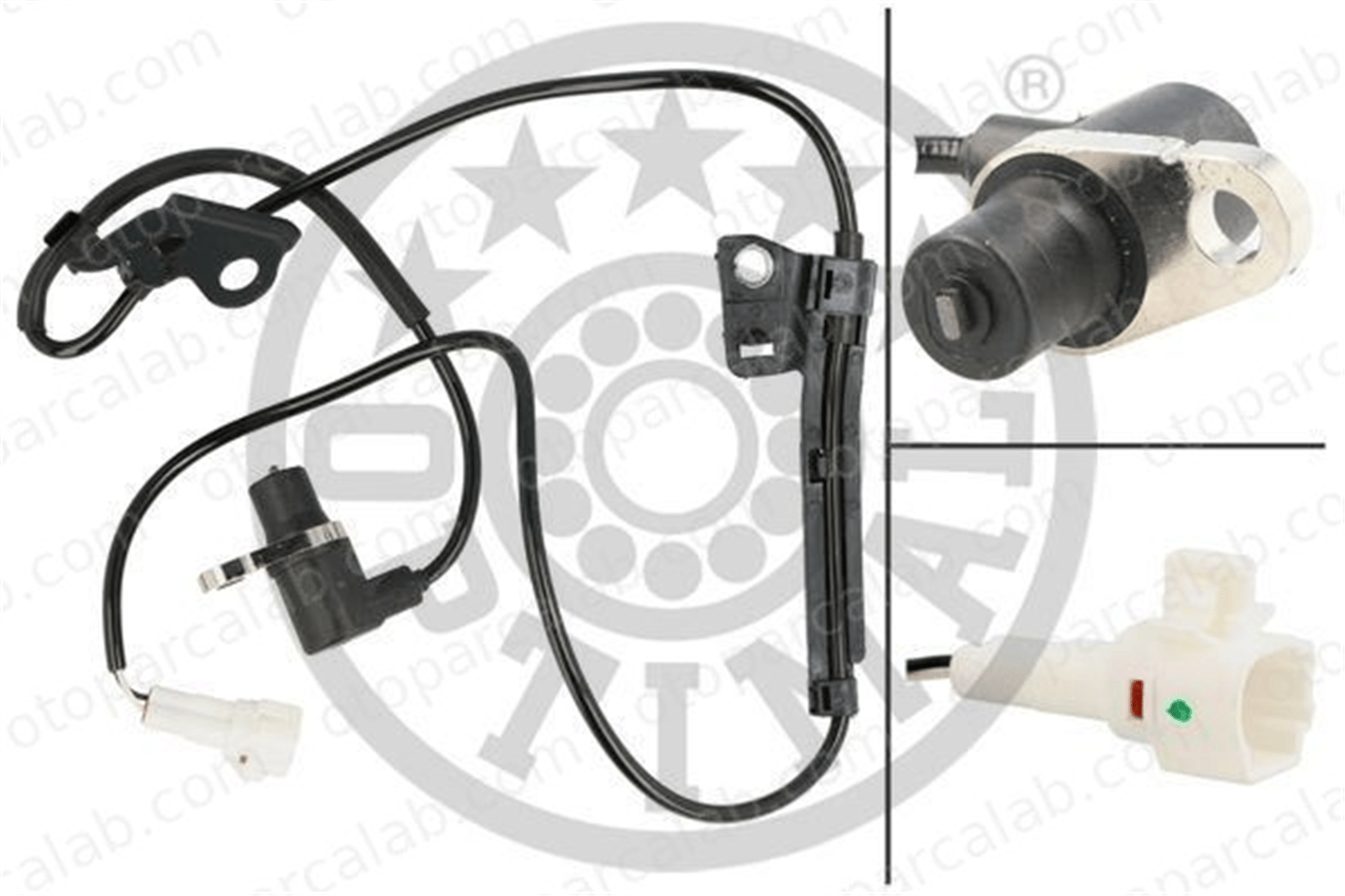 OPTIMAL 06-S384 Abs Sensörü Ön Sağ TOYOTA AVENSIS AVENSIS Sedan 8954202040 89542340NM