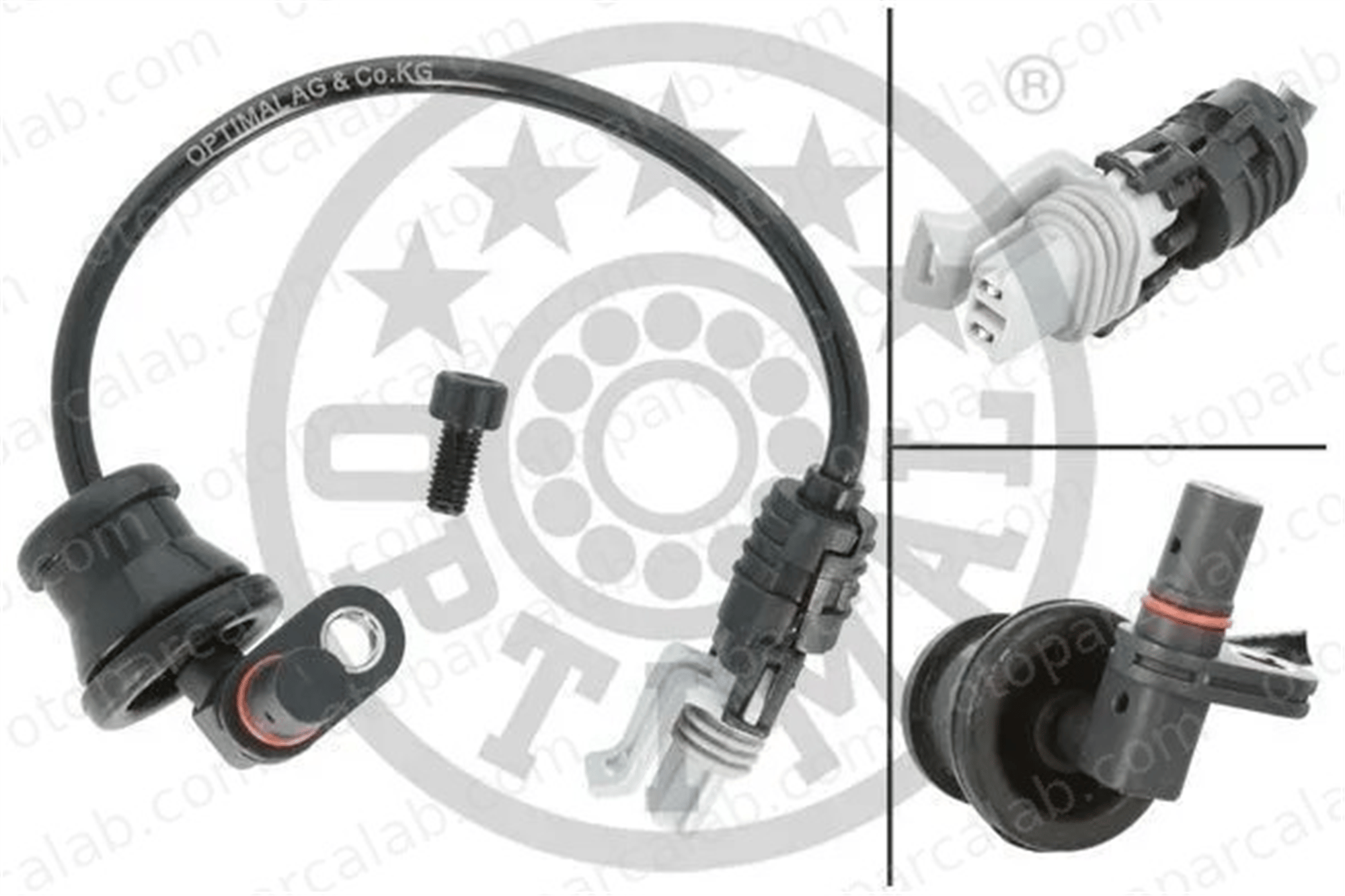 OPTIMAL 06-S411 Abs Sensörü Arka Sağ veya Sol OPEL ANTARA A CHEVROLET CAPTIVA 96626080 4809379